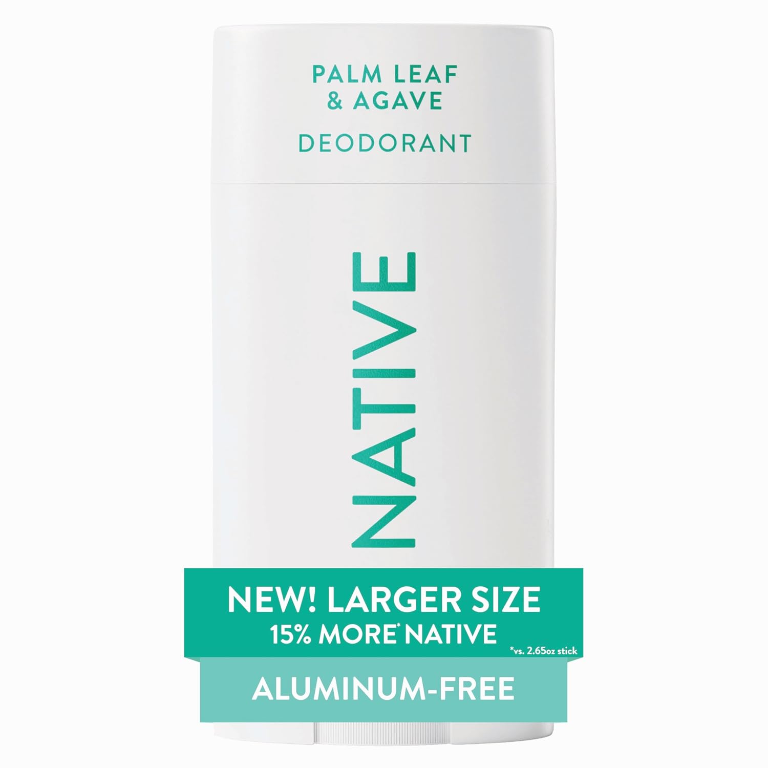 DESODORANTE NATIVE SIN ALUMINIO AROMA HOJA DE PALMA Y AGAVE 3.1 OZ - 1