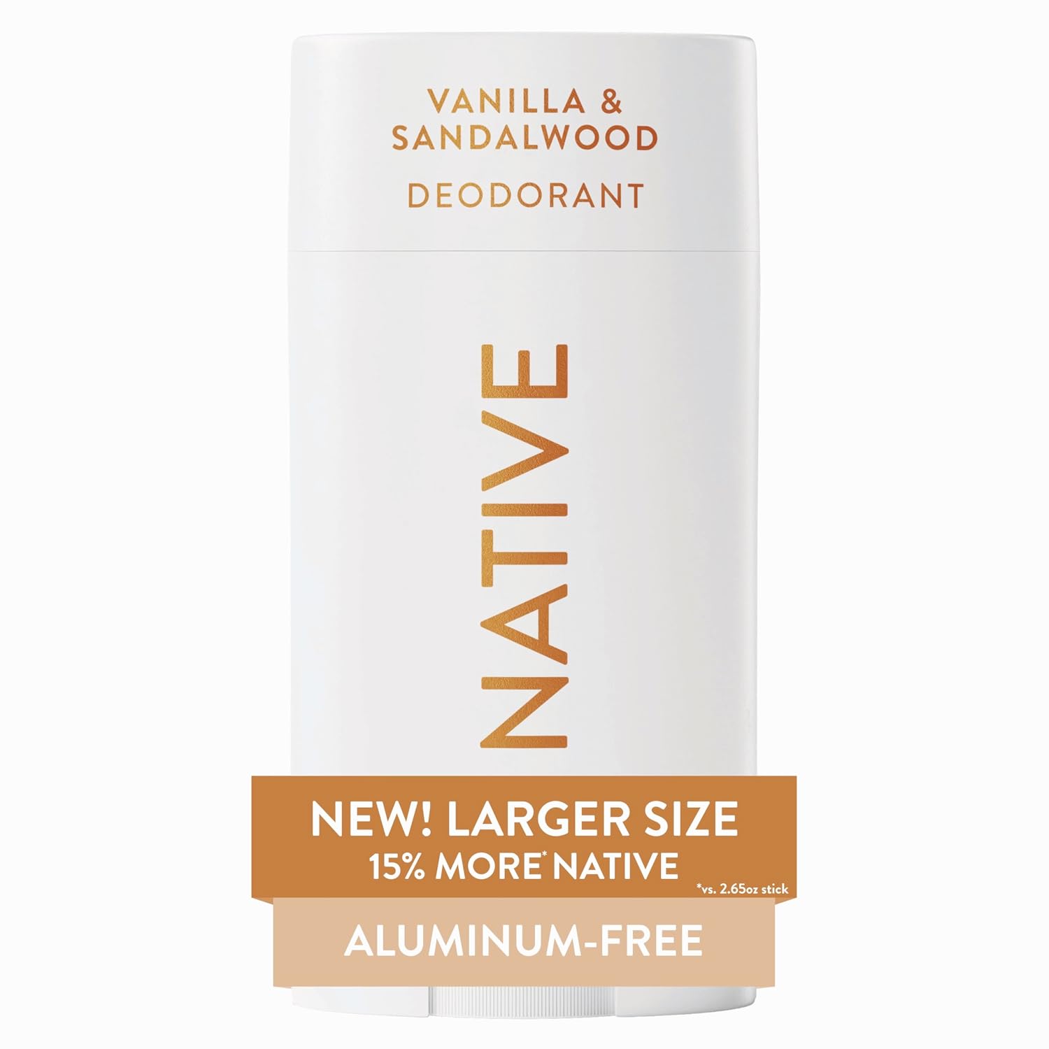 DESODORANTE NATIVE SIN ALUMINIO VAINILLA Y SÁNDALO 3.1 OZ - 1