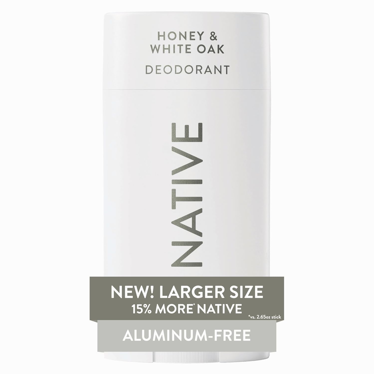 DESODORANTE NATIVE SIN ALUMINIO HONEY Y WHITE OAK 3.1 OZ - 1
