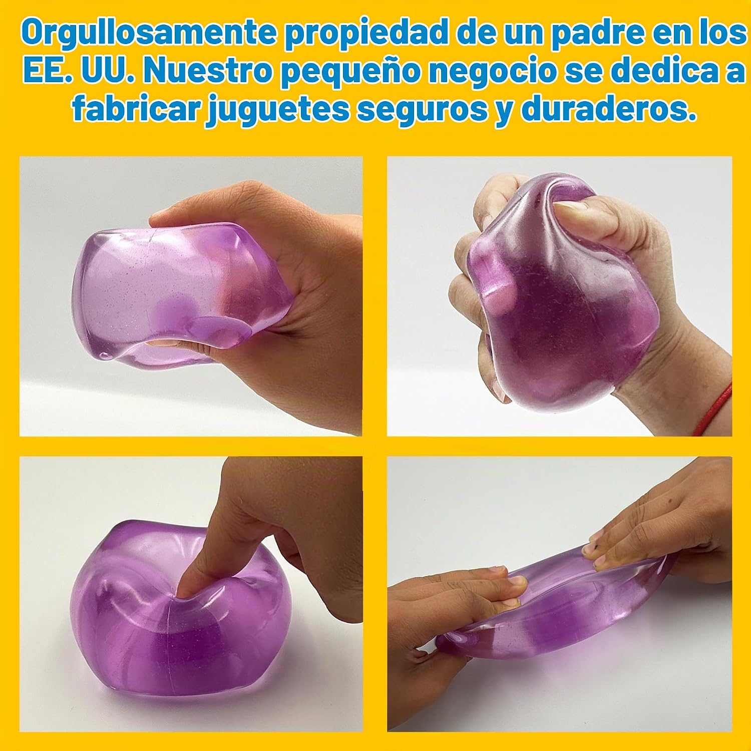 CUBO ANTIESTRES BIG BLOCK SQUEEZ'M MORADO - 3