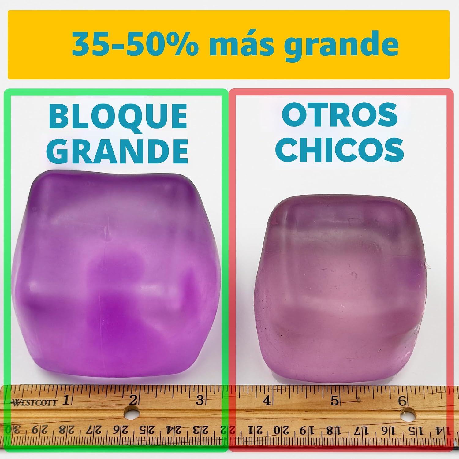 CUBO ANTIESTRES BIG BLOCK SQUEEZ'M MORADO - 4