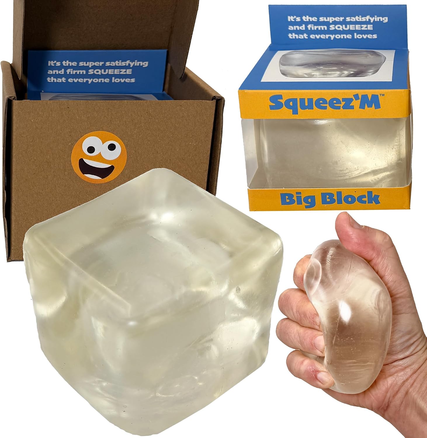 CUBO ANTIESTRES SQUEEZ'M BIG BLOCK PREMIUM TAMAÑO GRANDE - 1