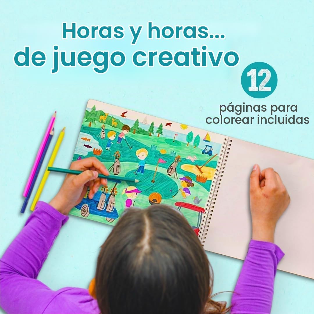 LIBRO DE ACTIVIDADES CUPKIN ALL KINDS OF SPORTS CON STICKERS Y COLOREAR - 5