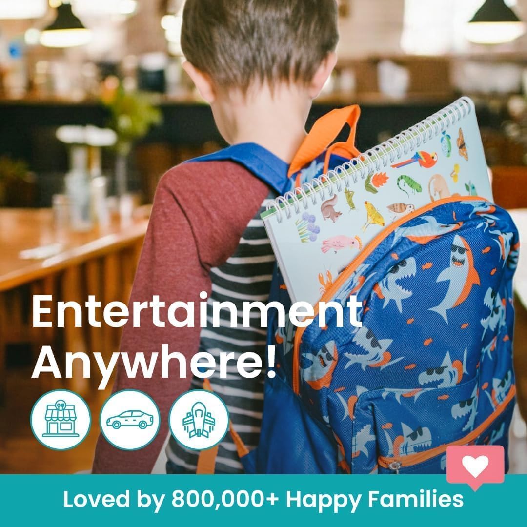 LIBRO DE ACTIVIDADES Y STICKERS CUPKIN ALL AROUND TOWN CON MÁS DE 500 STICKERS - 4