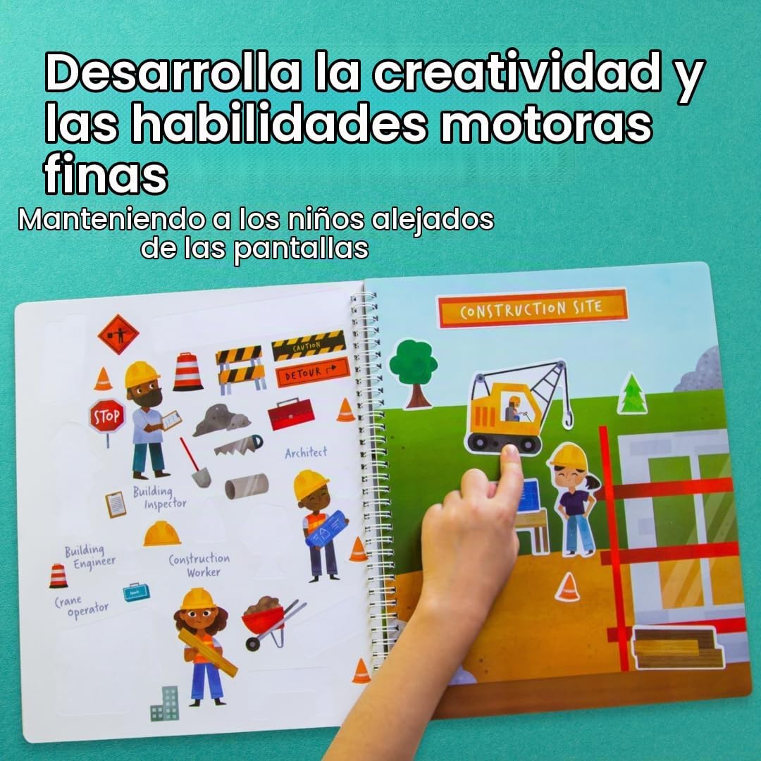 LIBRO DE ACTIVIDADES WHEN I GROW UP CUPKIN CON MÁS DE 500 STICKERS - 4