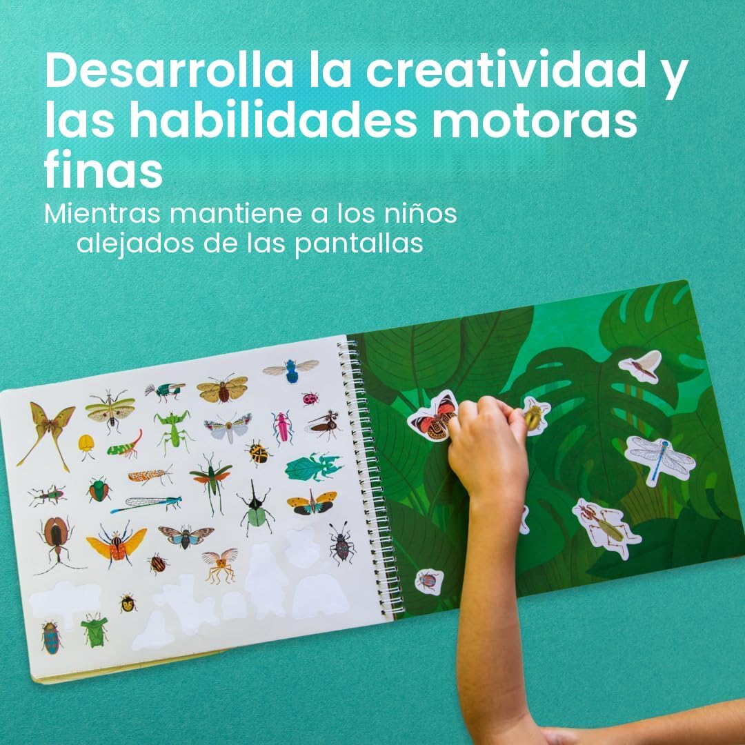 LIBRO DE ACTIVIDADES HELLO BUGS CON STICKERS CUPKIN - 4