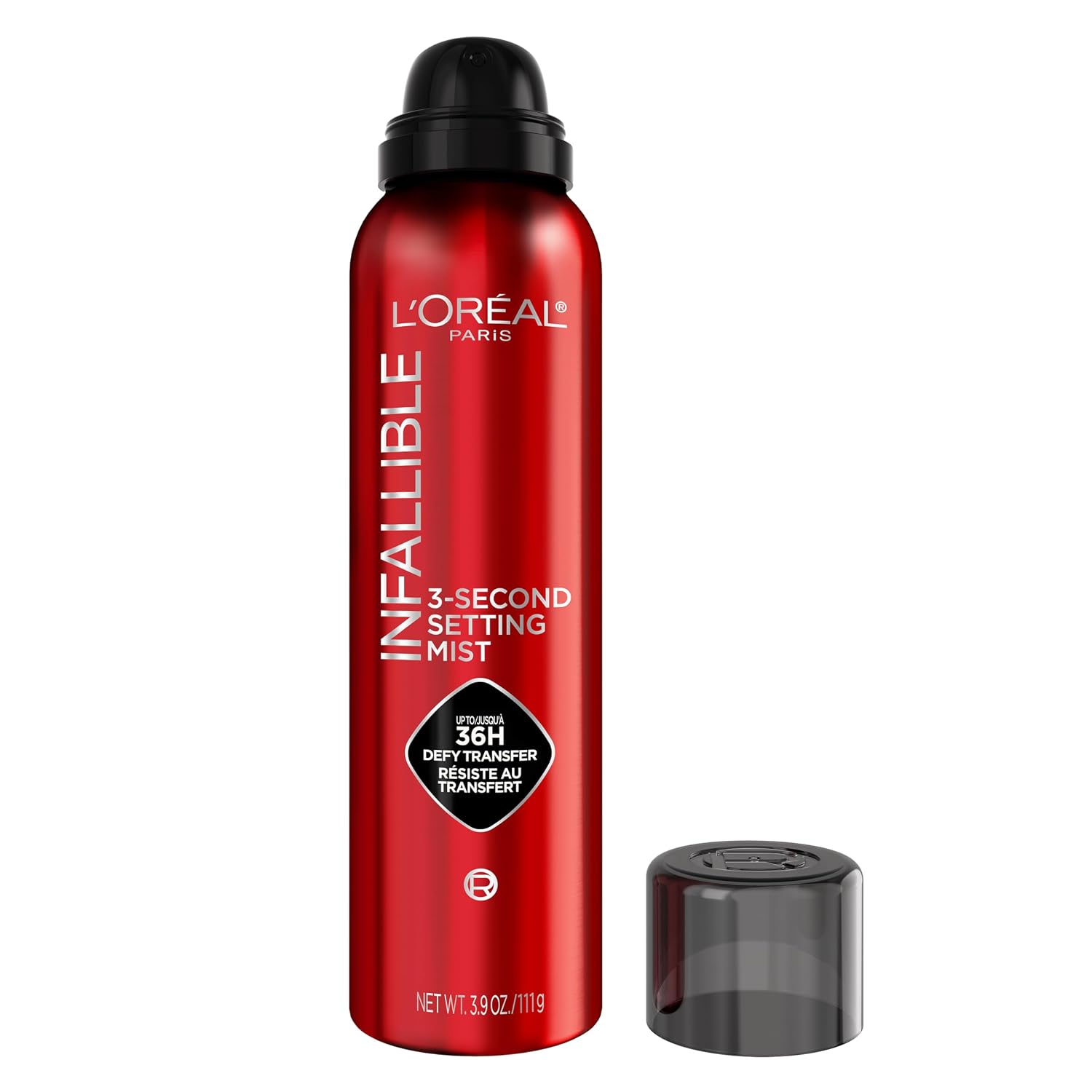 FIJADOR DE MAQUILLAJE L'OREAL PARIS INFALLIBLE XL 3-SECOND SETTING SPRAY 118 ML - 1