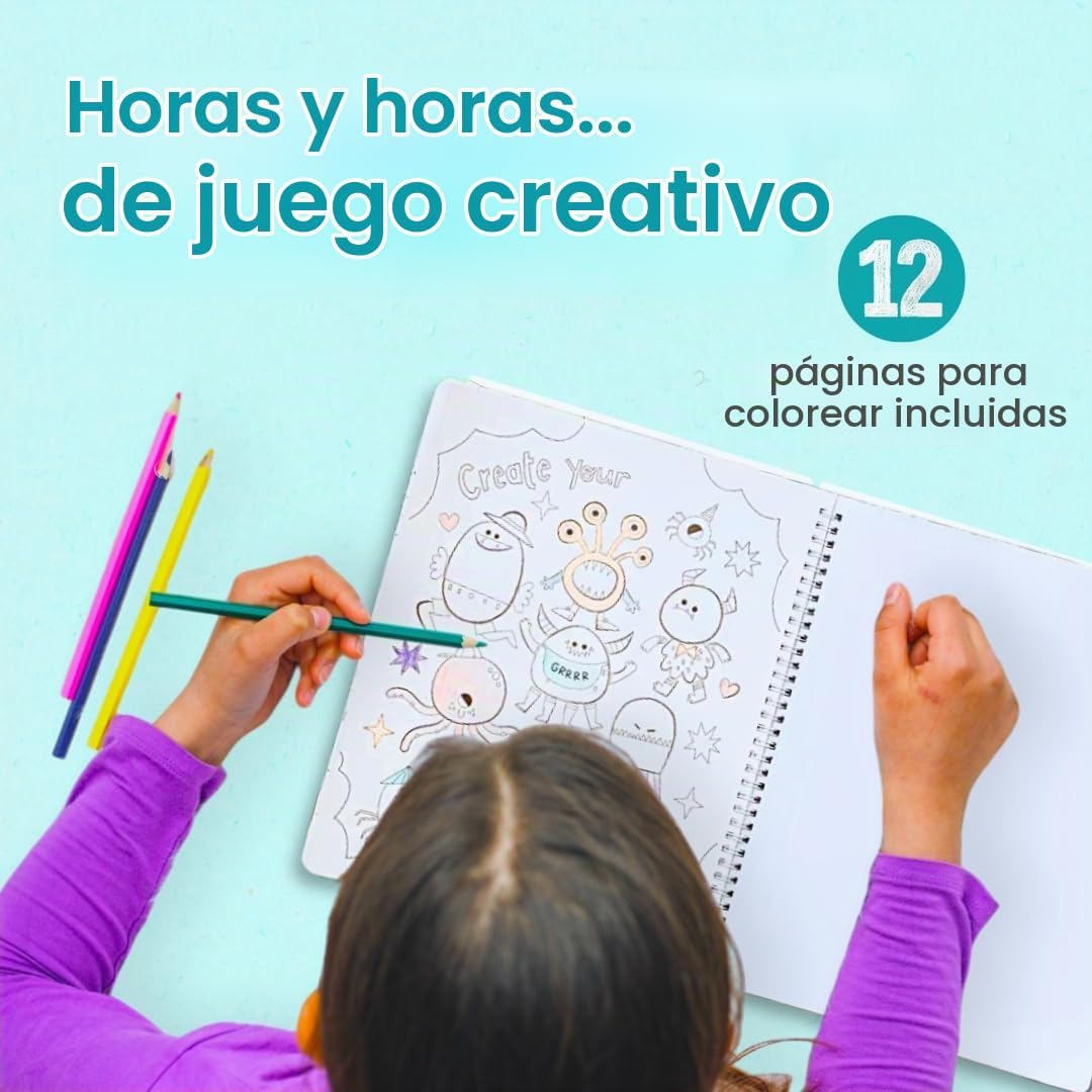 LIBRO DE ACTIVIDADES Y STICKERS HALLOWEEN CUPKIN 500+ STICKERS - 5