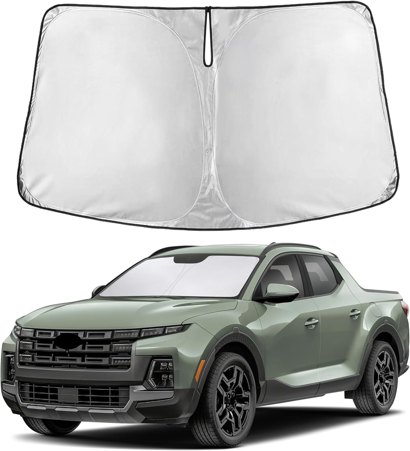 PARASOL PARA PARABRISAS ECONOUR COMPATIBLE CON HYUNDAI SANTA CRUZ 2022-2026 - 1