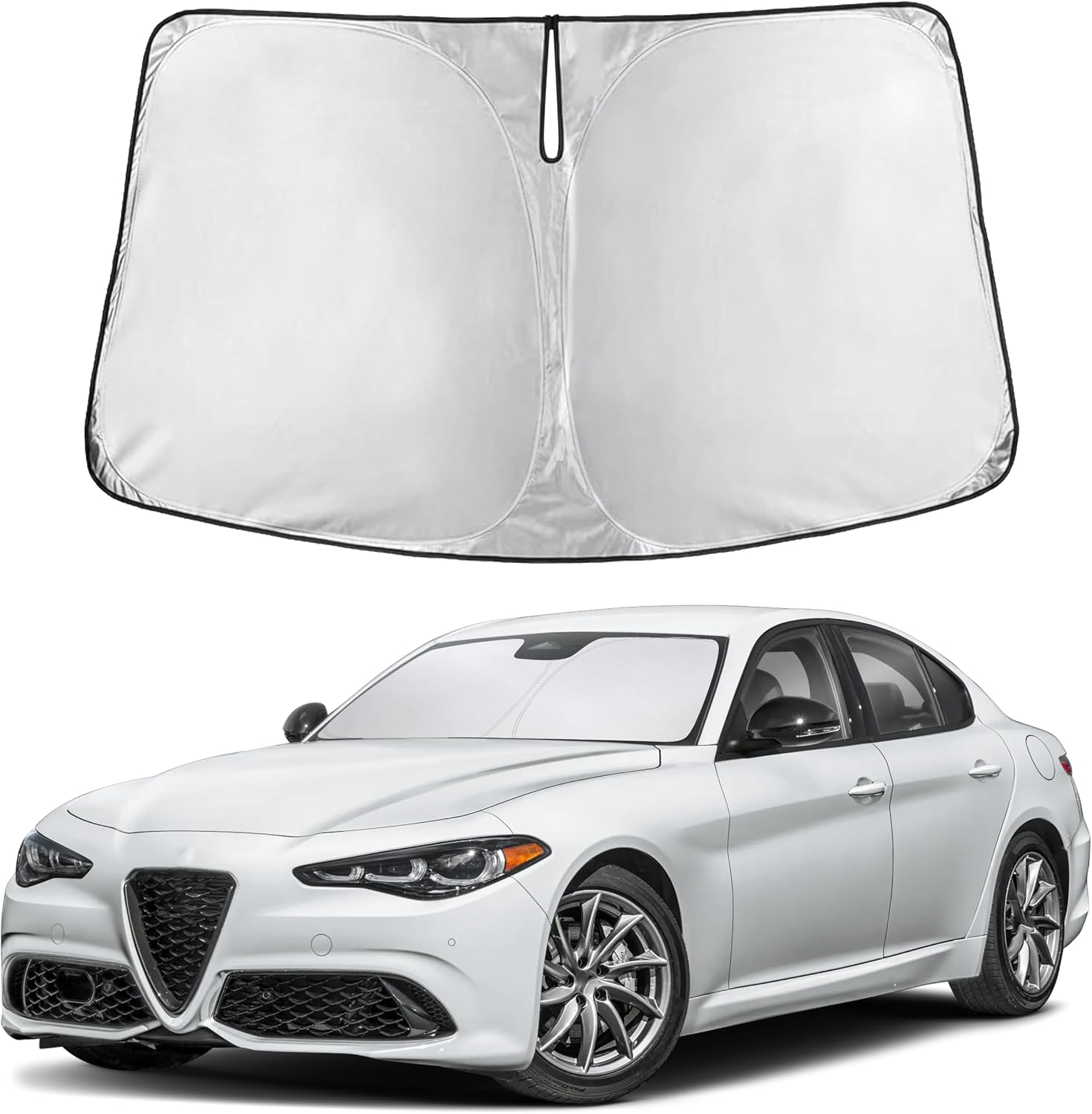 PARASOL PARA PARABRISAS ECONOUR COMPATIBLE CON ALFA ROMEO GIULIA 2016-2026 - 1