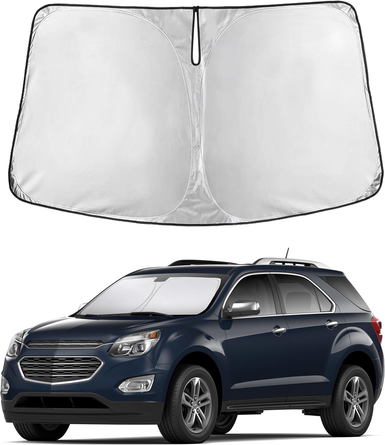 PARASOL PARA PARABRISAS ECONOUR COMPATIBLE CON CHEVROLET EQUINOX 2010-2017 - 1
