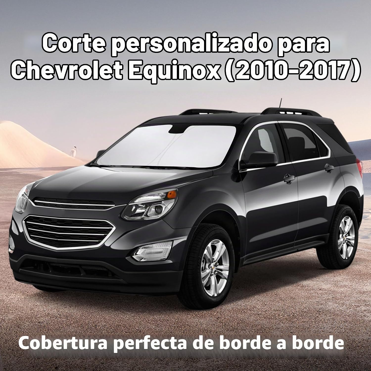 PARASOL PARA PARABRISAS ECONOUR COMPATIBLE CON CHEVROLET EQUINOX 2010-2017 - 2
