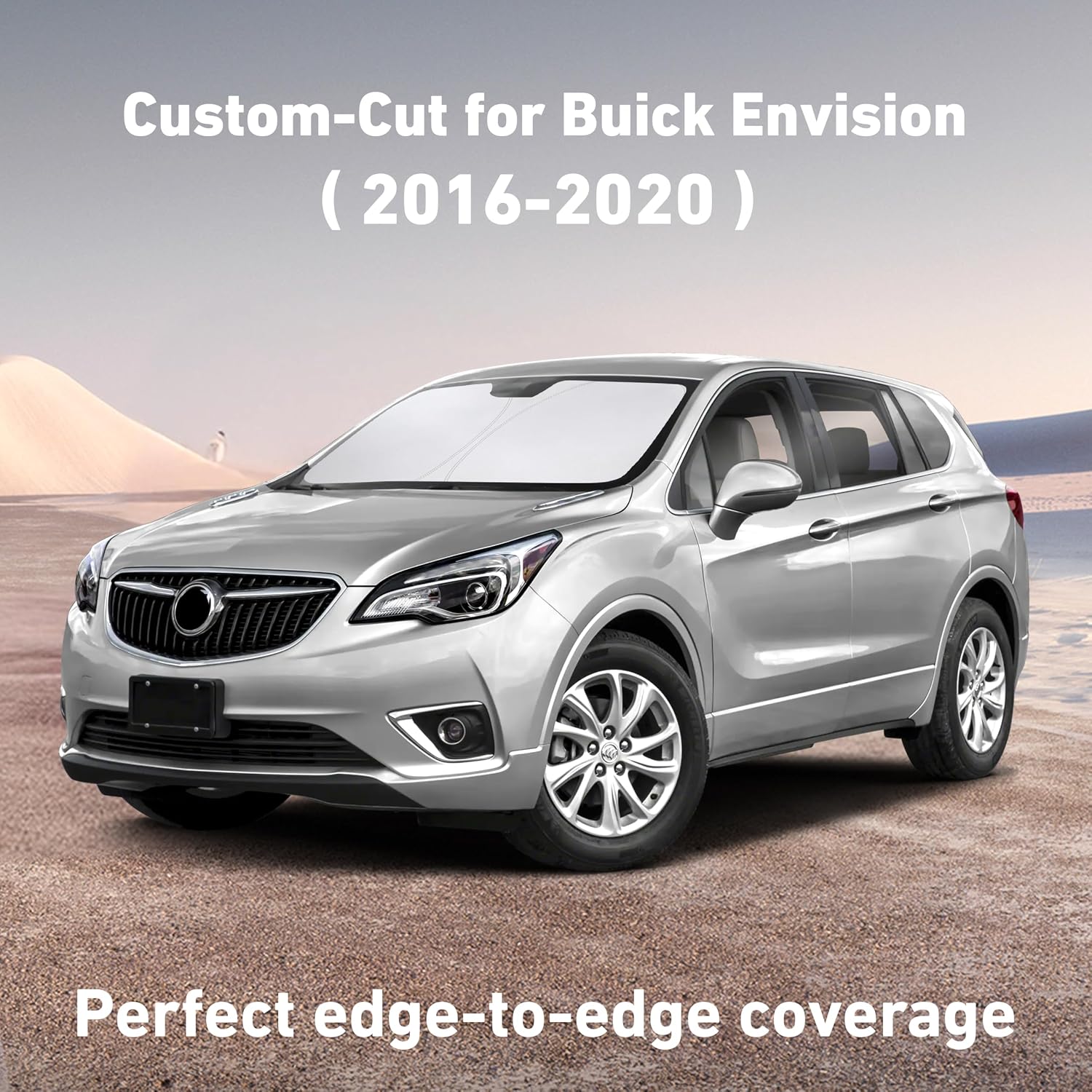 PARASOL PARA PARABRISAS ECONOUR COMPATIBLE CON BUICK ENVISION 2016-2020 - 2