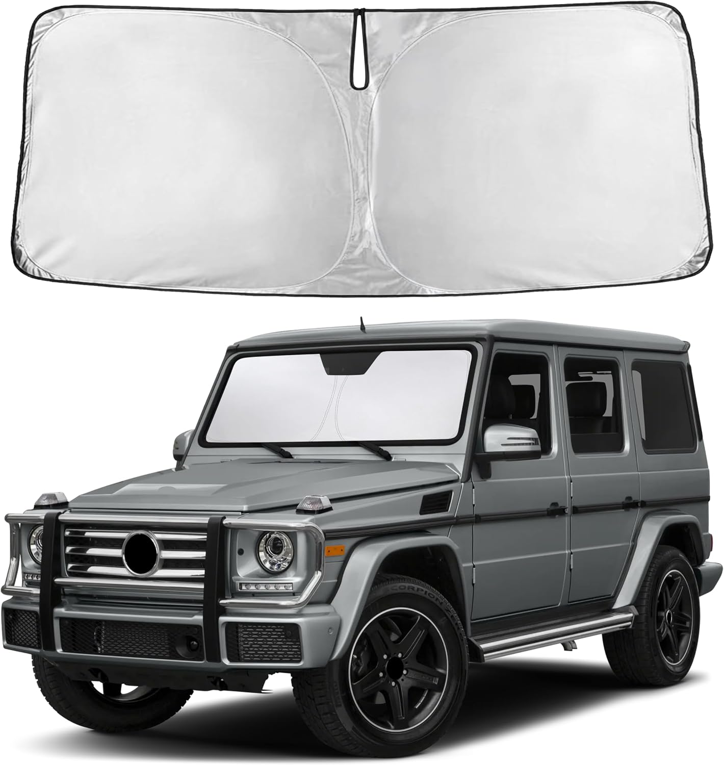 PARASOL PARA PARABRISAS ECONOUR COMPATIBLE CON MERCEDES-BENZ CLASE G 1990-2018 - 1