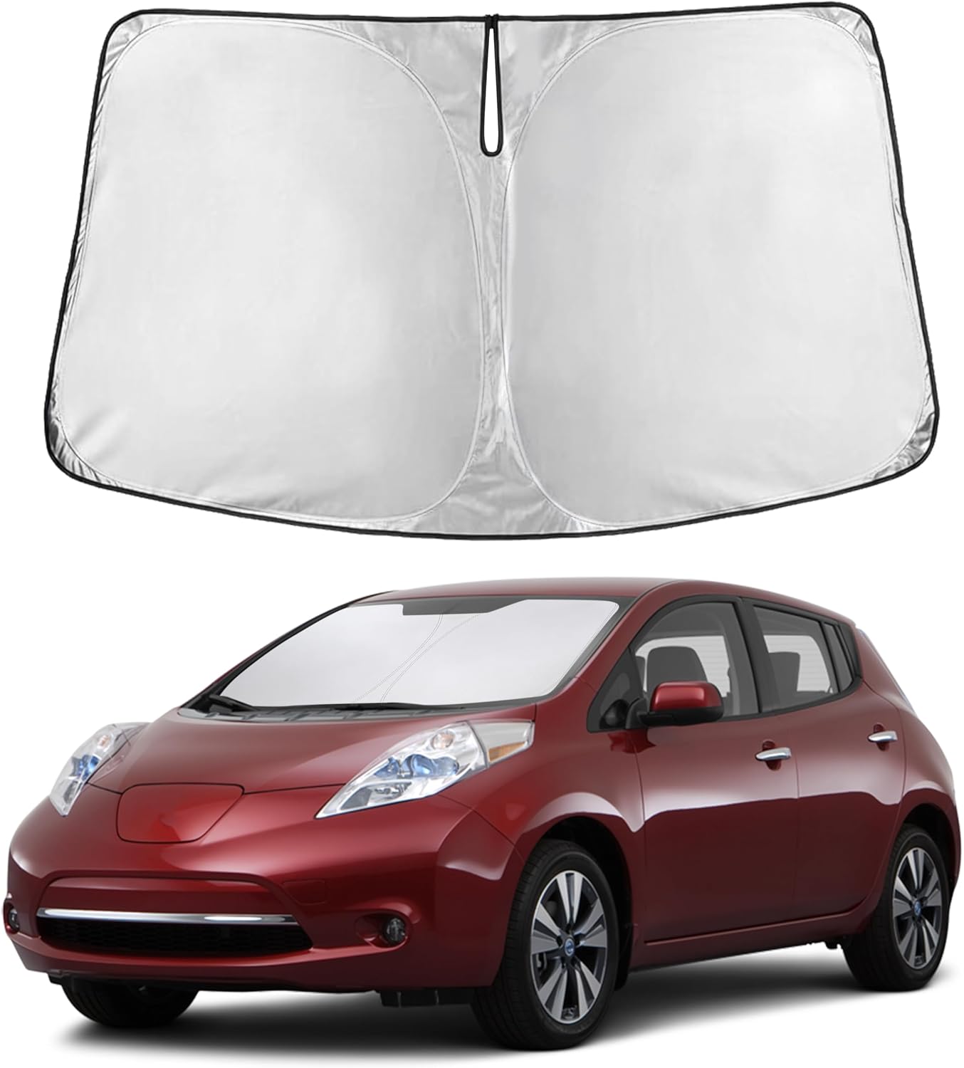PARASOL PARA PARABRISAS ECONOUR COMPATIBLE CON NISSAN LEAF 2011-2017 - 1