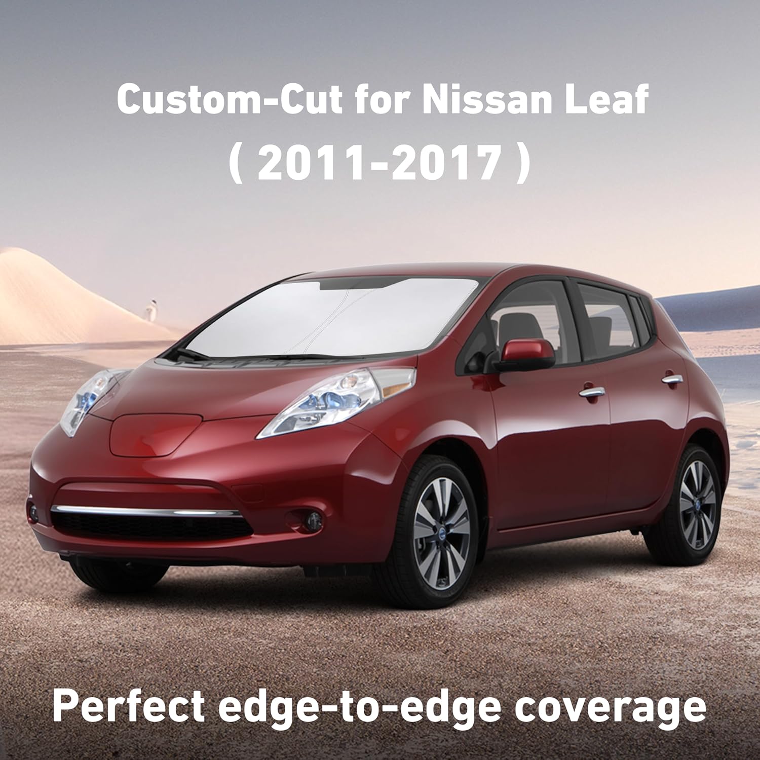 PARASOL PARA PARABRISAS ECONOUR COMPATIBLE CON NISSAN LEAF 2011-2017 - 2