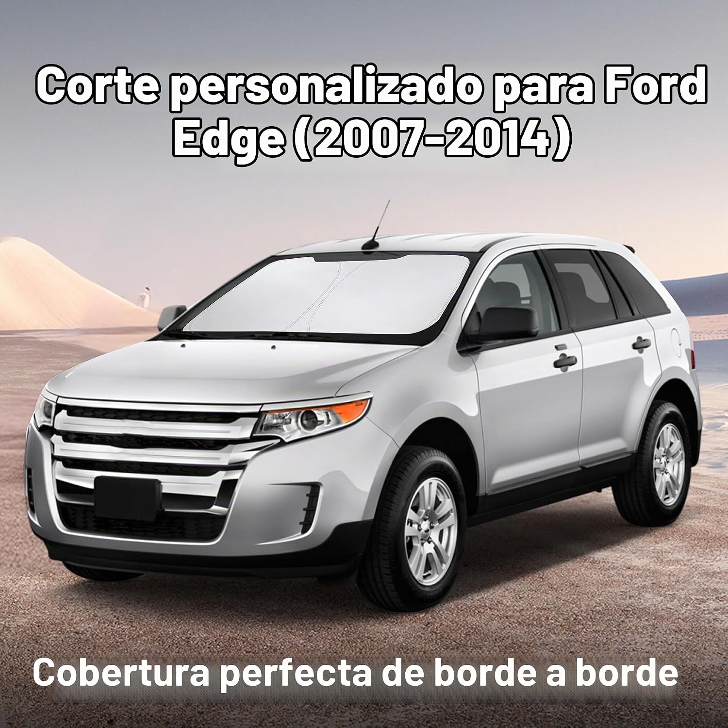 PARASOL PARA PARABRISAS ECONOUR COMPATIBLE CON FORD EDGE 2007-2014 - 2