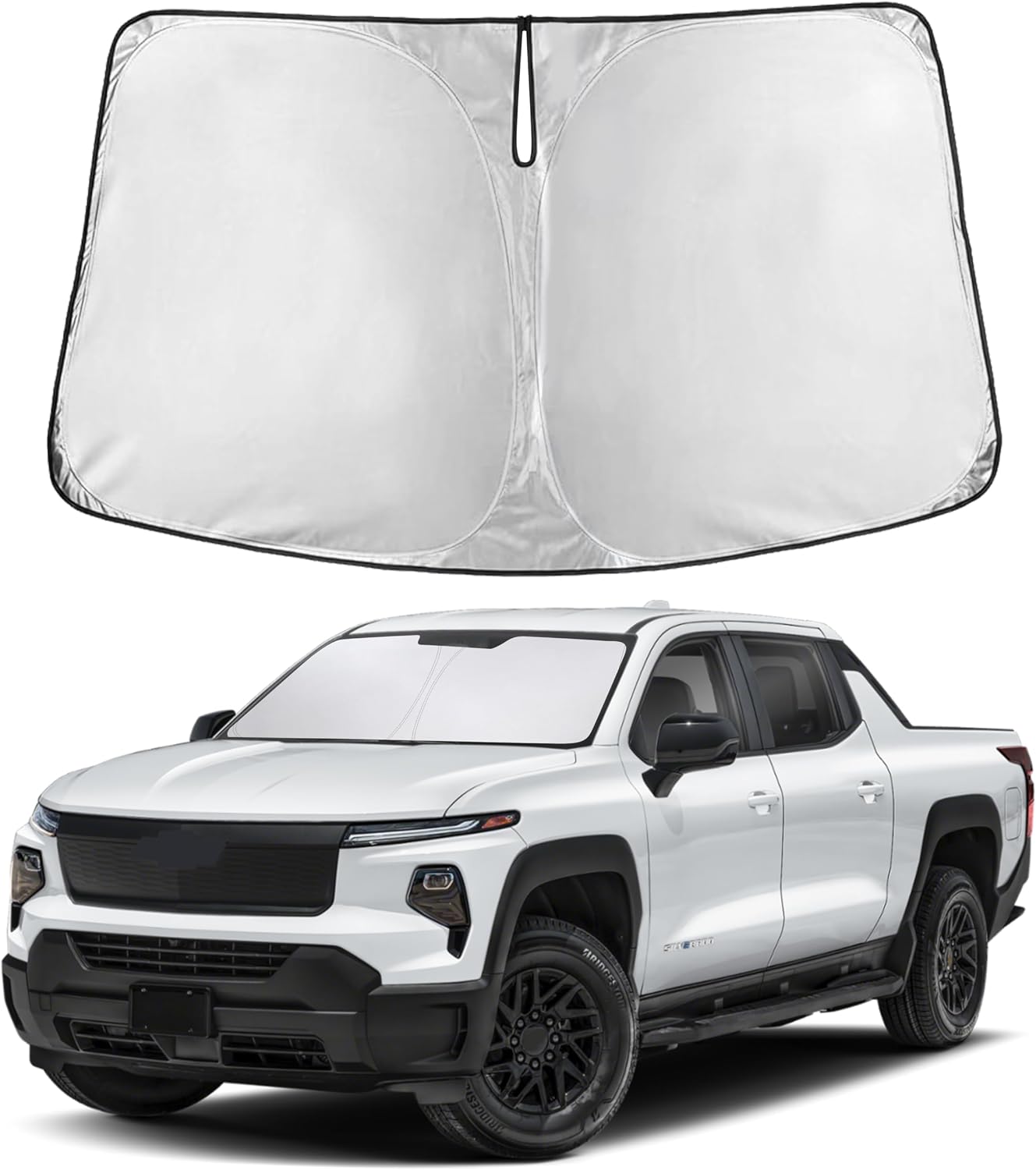 PARASOL PARA PARABRISAS ECONOUR CHEVROLET SILVERADO EV/GMC SIERRA EV 2024-2026 - 1