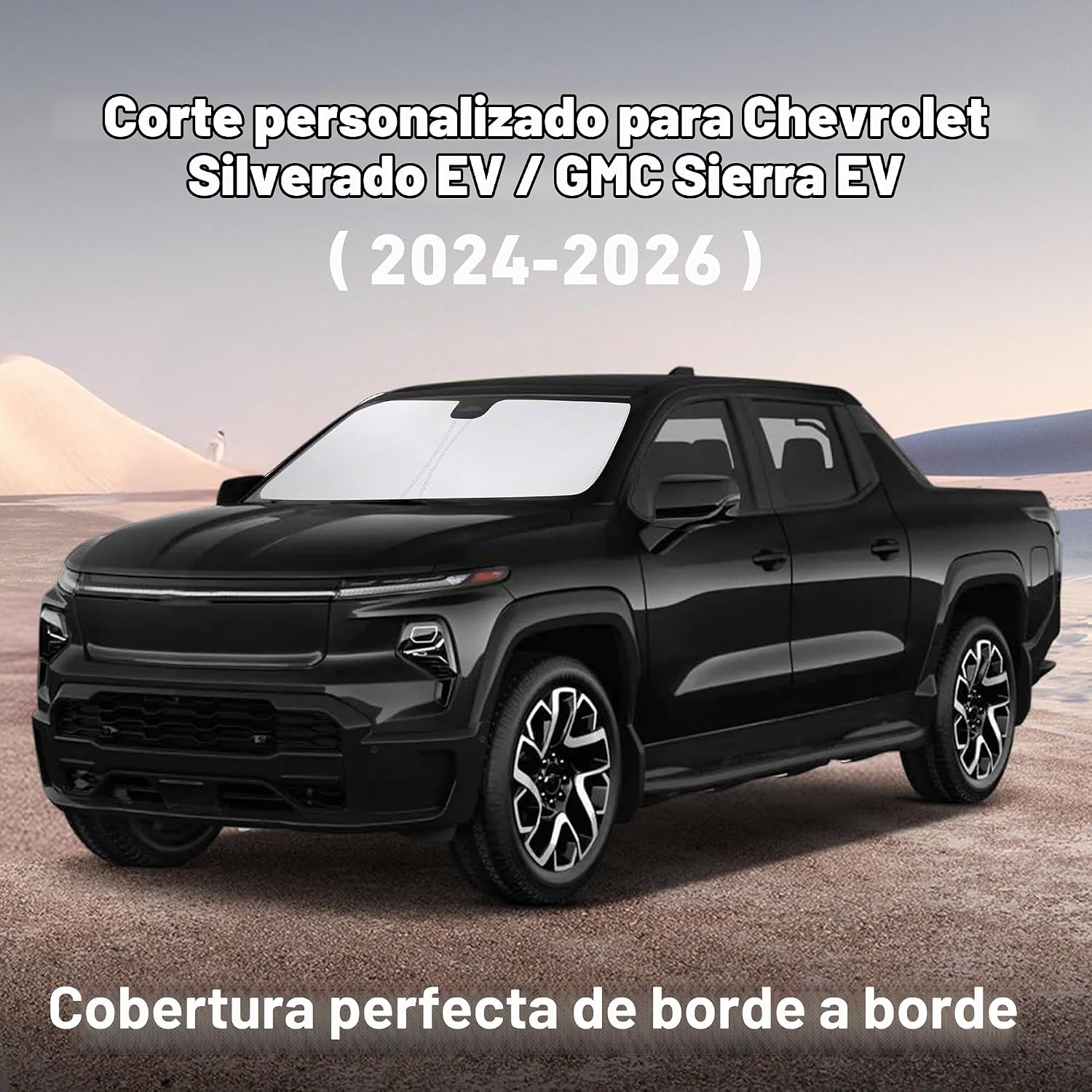PARASOL PARA PARABRISAS ECONOUR CHEVROLET SILVERADO EV/GMC SIERRA EV 2024-2026 - 2