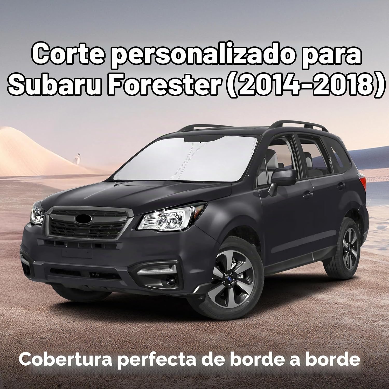 PARASOL PARA PARABRISAS ECONOUR COMPATIBLE CON SUBARU FORESTER 2014-2018 - 2