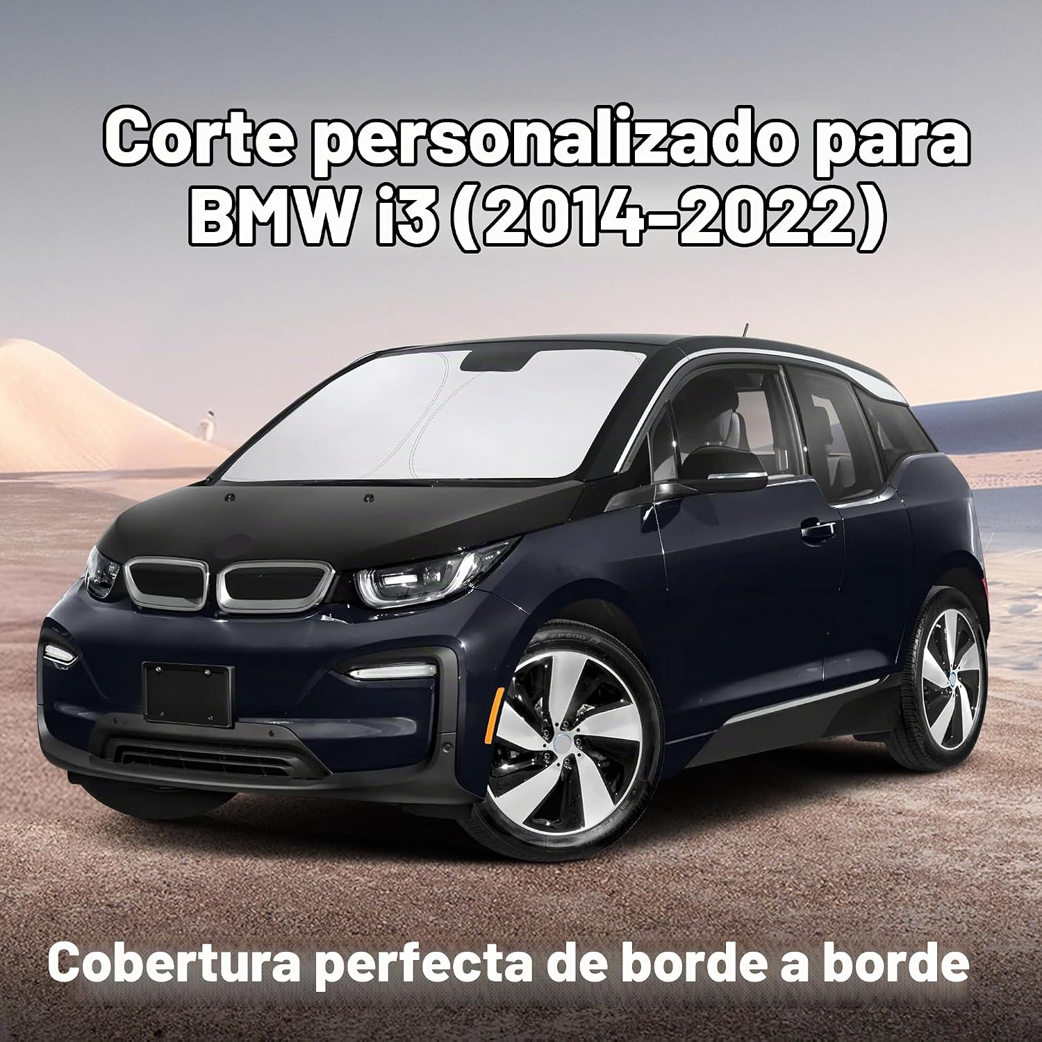 PARASOL PARA PARABRISAS ECONOUR COMPATIBLE CON BMW I3 2014-2022 - 2