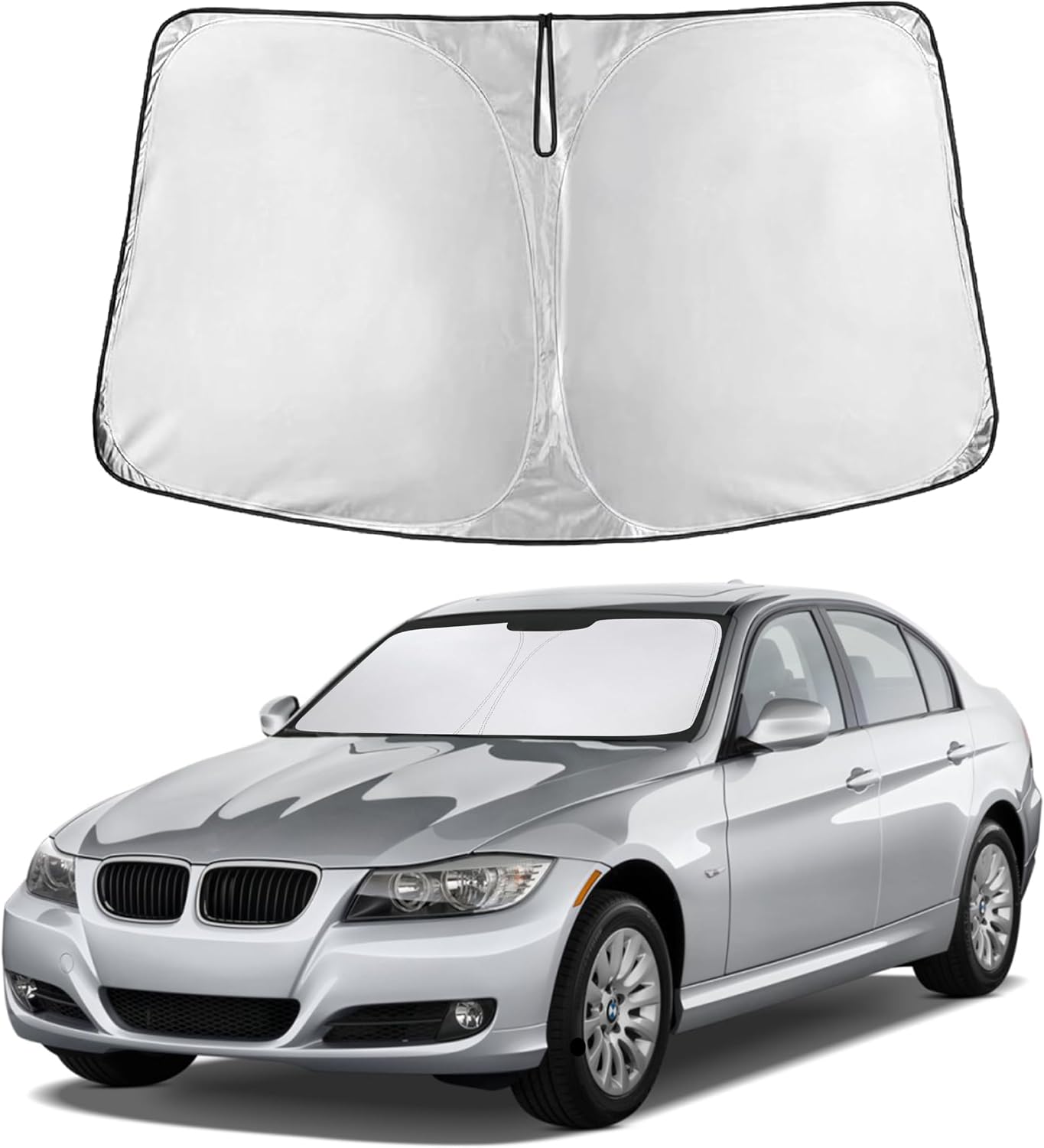 PARASOL PARA PARABRISAS ECONOUR COMPATIBLE CON BMW SERIE 3 2006-2011 - 1