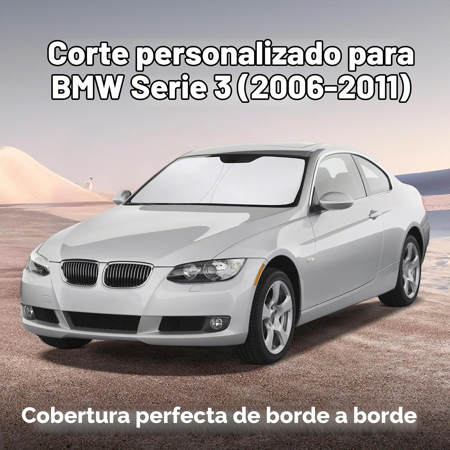 PARASOL PARA PARABRISAS ECONOUR COMPATIBLE CON BMW SERIE 3 2006-2011 - 2
