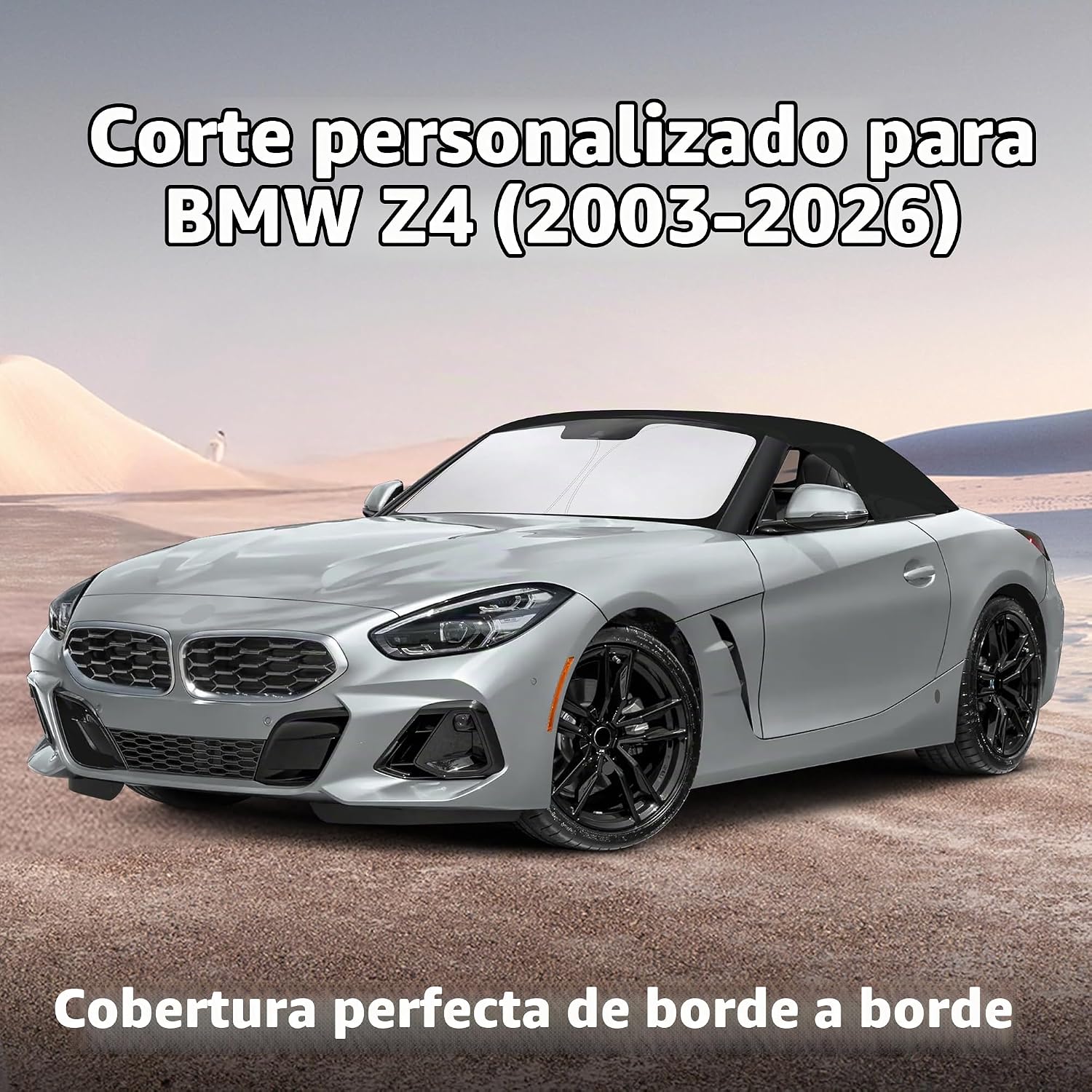 PARASOL PARA PARABRISAS ECONOUR COMPATIBLE CON BMW Z4 M2 M8 2003-2026 - 2
