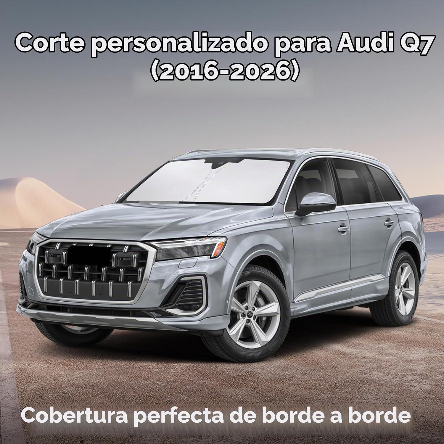 PARASOL PARA PARABRISAS ECONOUR COMPATIBLE CON AUDI Q7 2016-2026 - 2