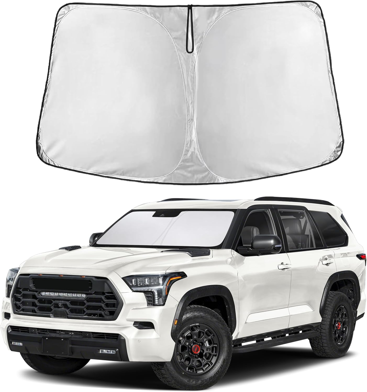PARASOL PARA PARABRISAS ECONOUR COMPATIBLE CON TOYOTA SEQUOIA 2023-2026 - 1