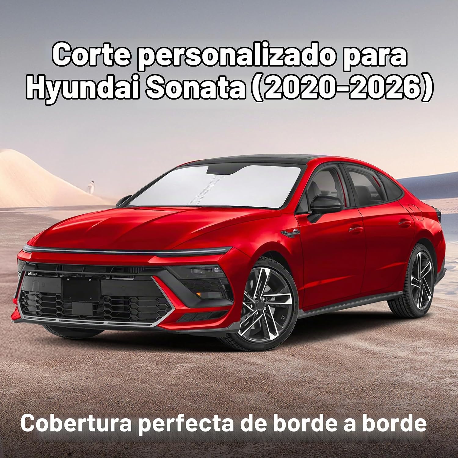 PARASOL PARA PARABRISAS ECONOUR COMPATIBLE CON HYUNDAI SONATA 2020-2026 - 2