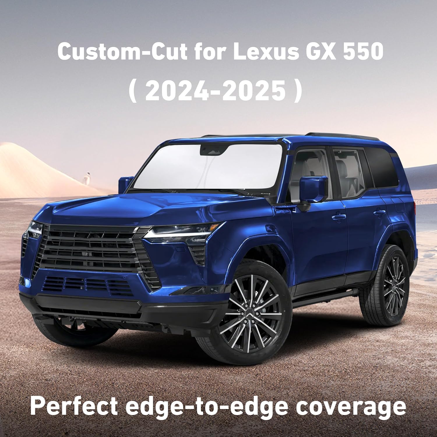 PARASOL PARA PARABRISAS ECONOUR COMPATIBLE CON LEXUS GX550 2024-2025 - 2