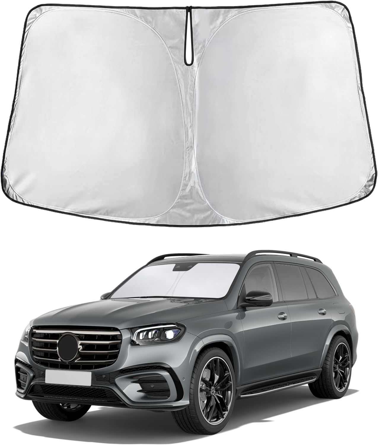 PARASOL PARA PARABRISAS ECONOUR COMPATIBLE CON MERCEDES BENZ GLS 2020-2026 - 1