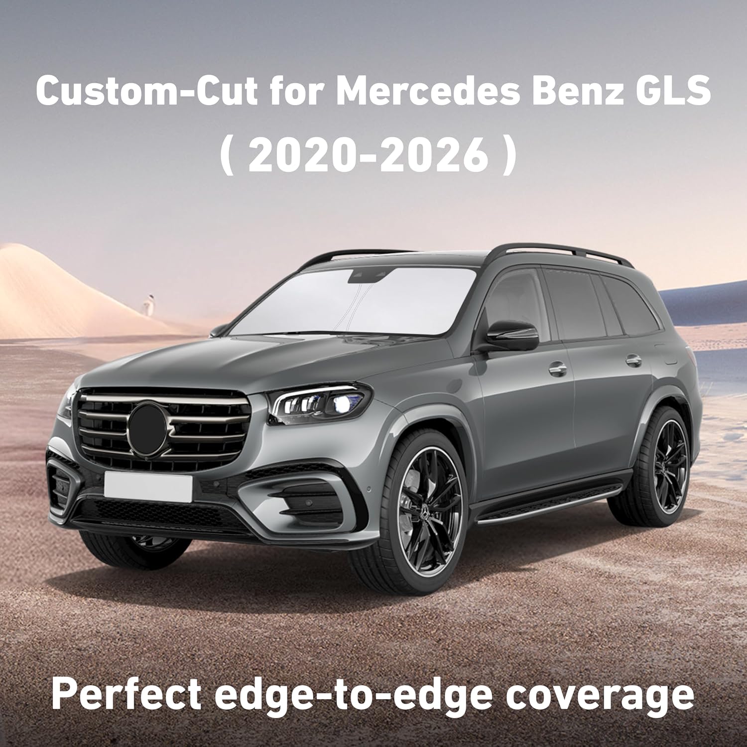 PARASOL PARA PARABRISAS ECONOUR COMPATIBLE CON MERCEDES BENZ GLS 2020-2026 - 2