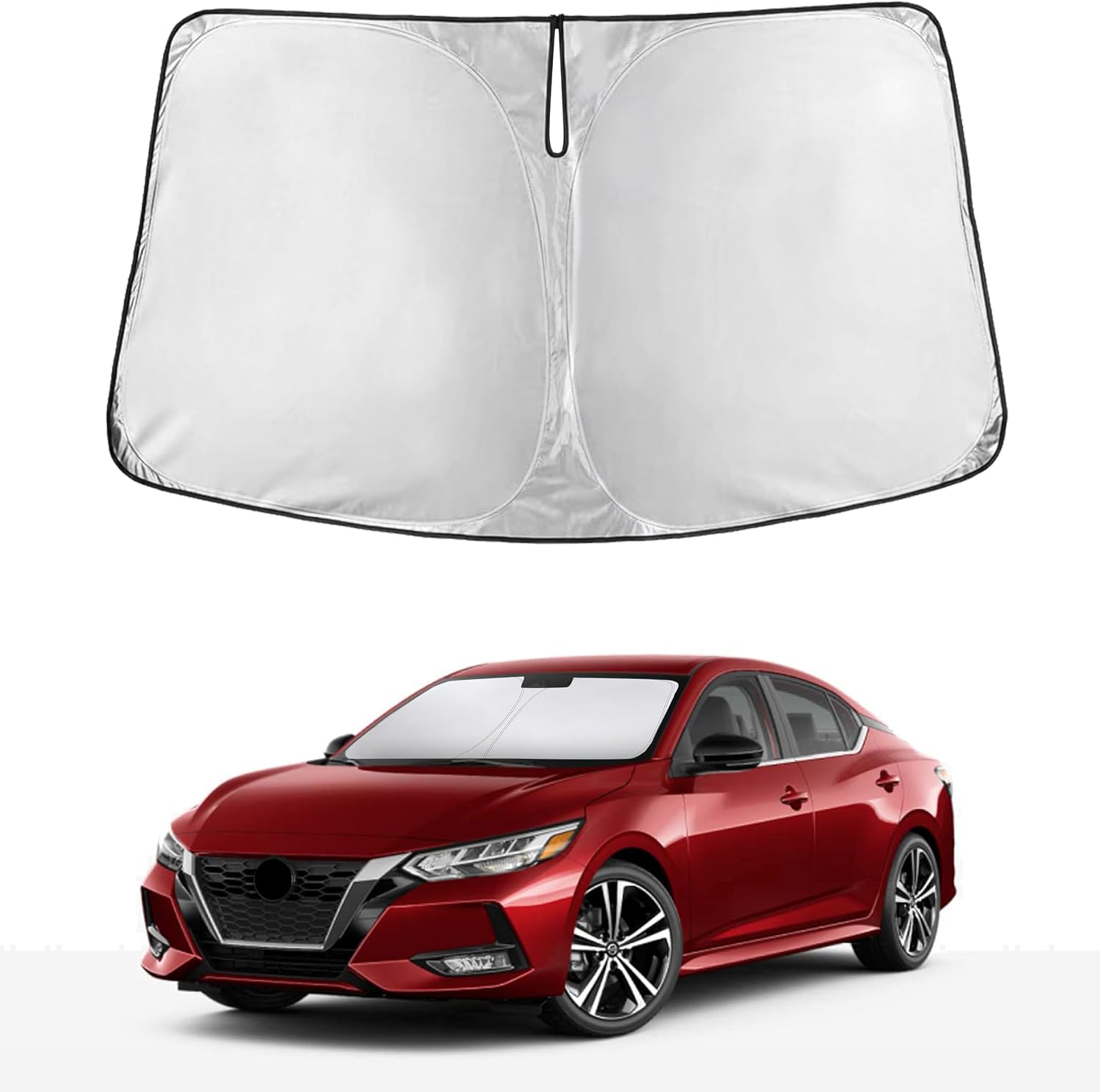 PARASOL PARA PARABRISAS ECONOUR COMPATIBLE CON NISSAN SENTRA 2020-2025 - 1