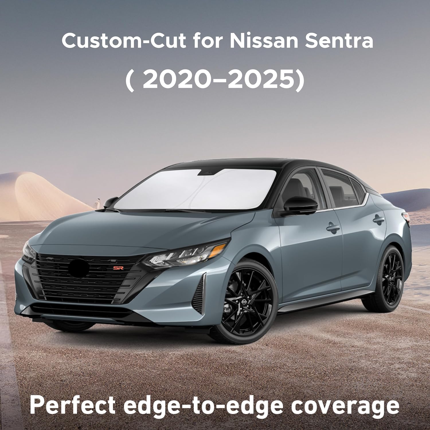 PARASOL PARA PARABRISAS ECONOUR COMPATIBLE CON NISSAN SENTRA 2020-2025 - 2