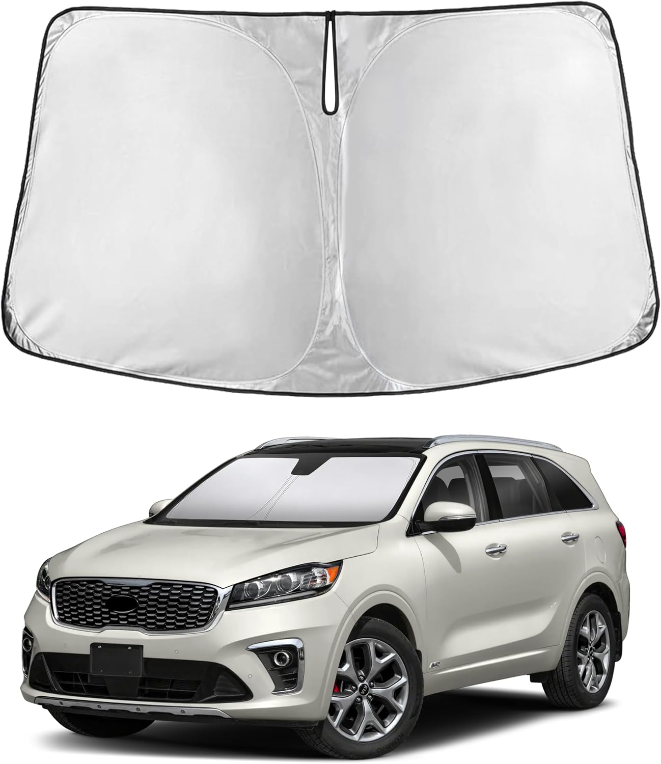 PARASOL PARA PARABRISAS ECONOUR COMPATIBLE CON KIA SORENTO 2016-2020 - 1