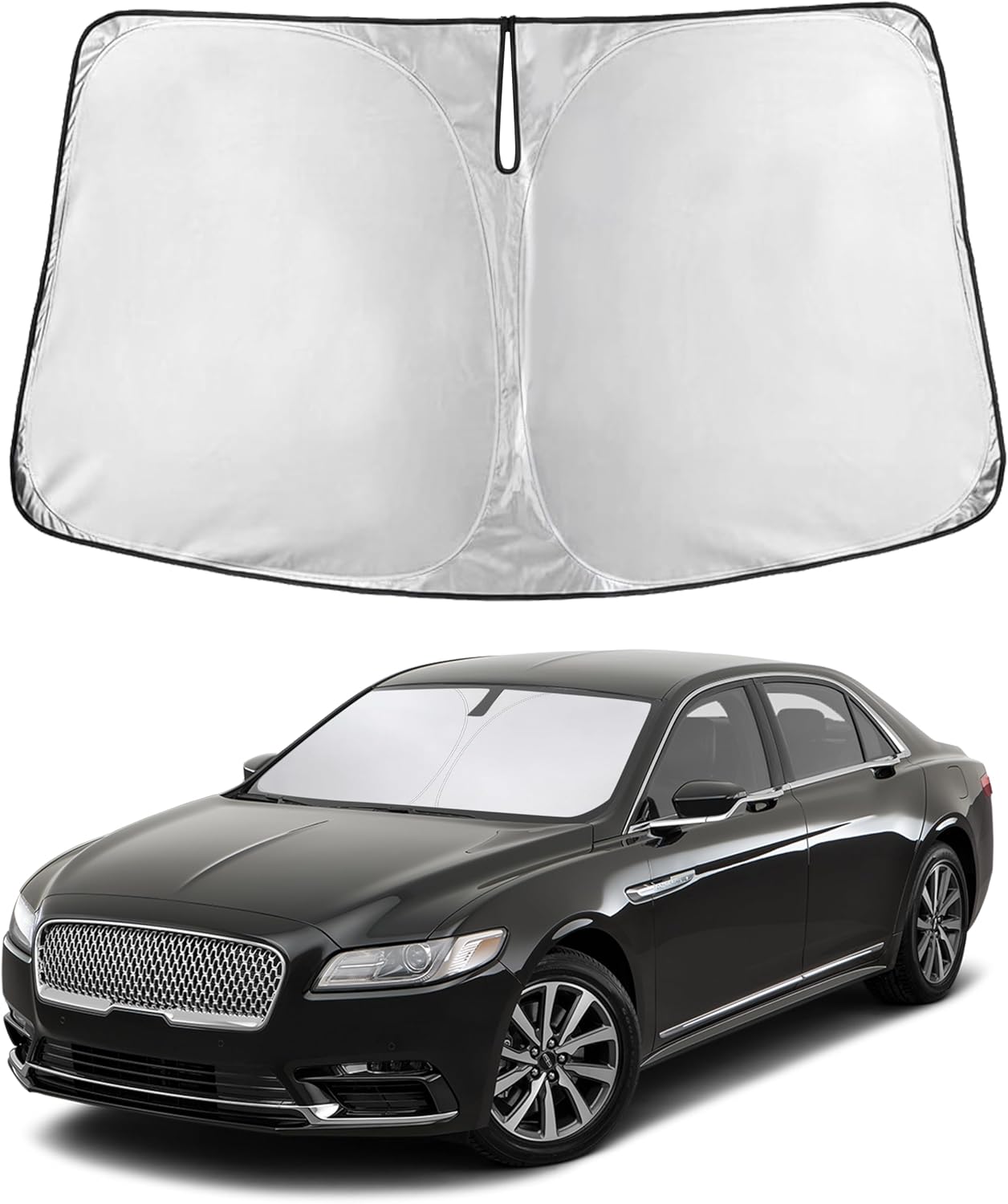 PARASOL PARA PARABRISAS ECONOUR COMPATIBLE CON LINCOLN CONTINENTAL 2017-2020 - 1