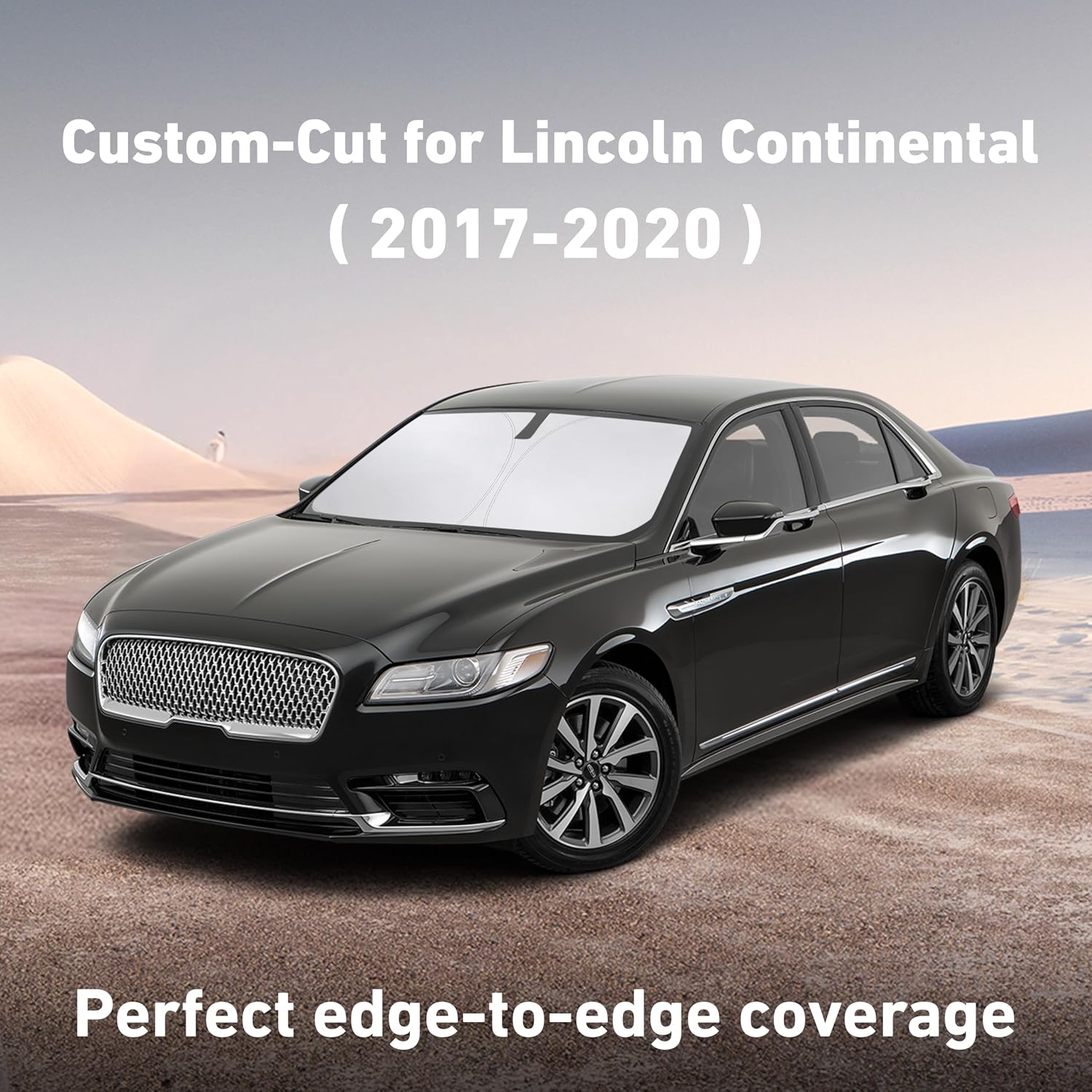 PARASOL PARA PARABRISAS ECONOUR COMPATIBLE CON LINCOLN CONTINENTAL 2017-2020 - 2