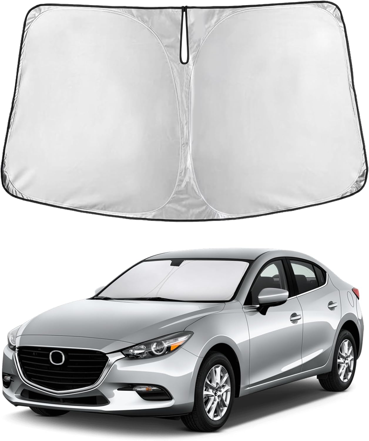 PARASOL PARA PARABRISAS ECONOUR COMPATIBLE CON MAZDA 3 2014-2018 - 1
