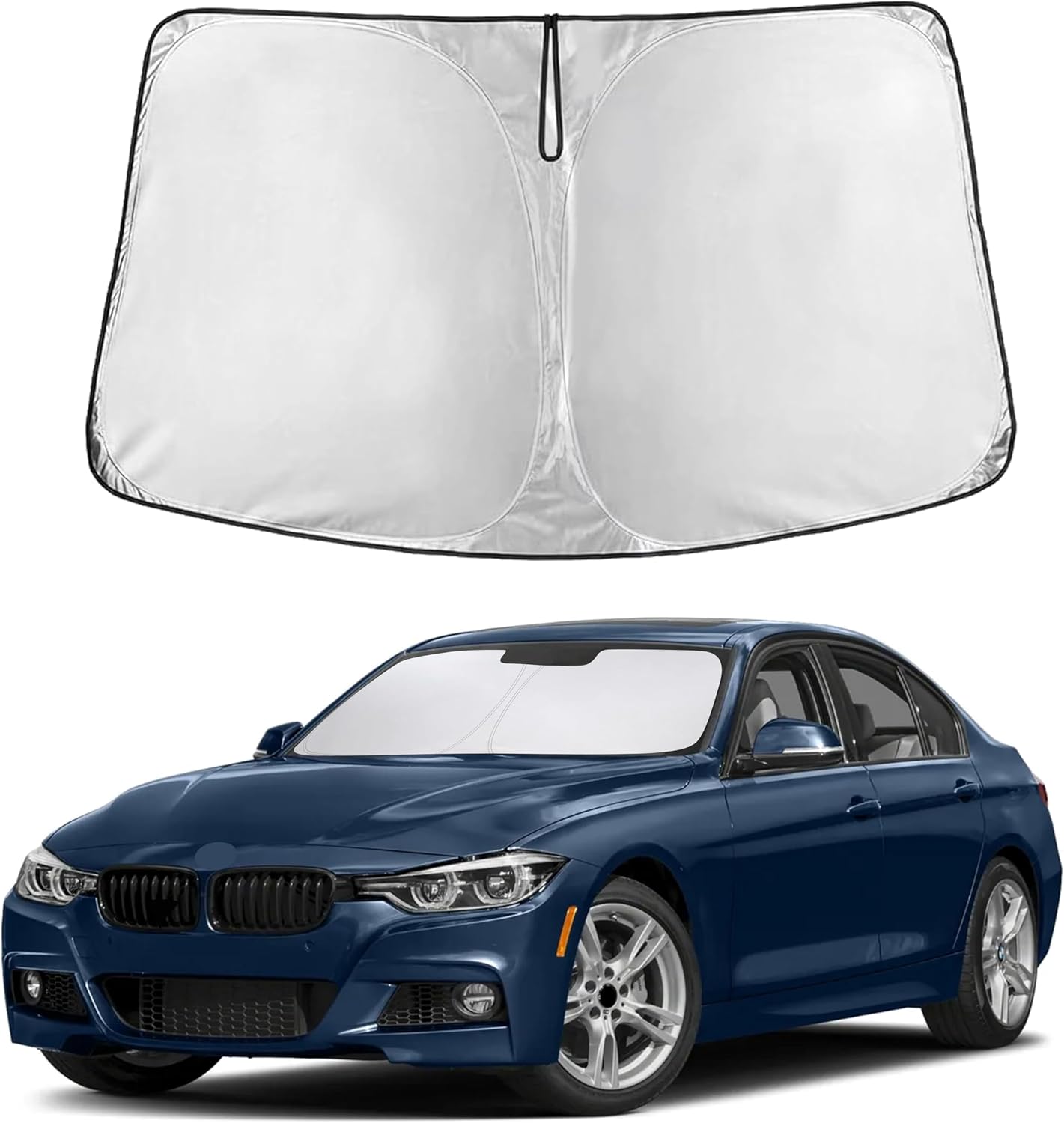 PARASOL PARA PARABRISAS ECONOUR COMPATIBLE CON BMW SERIE 3 2013-2018 - 1