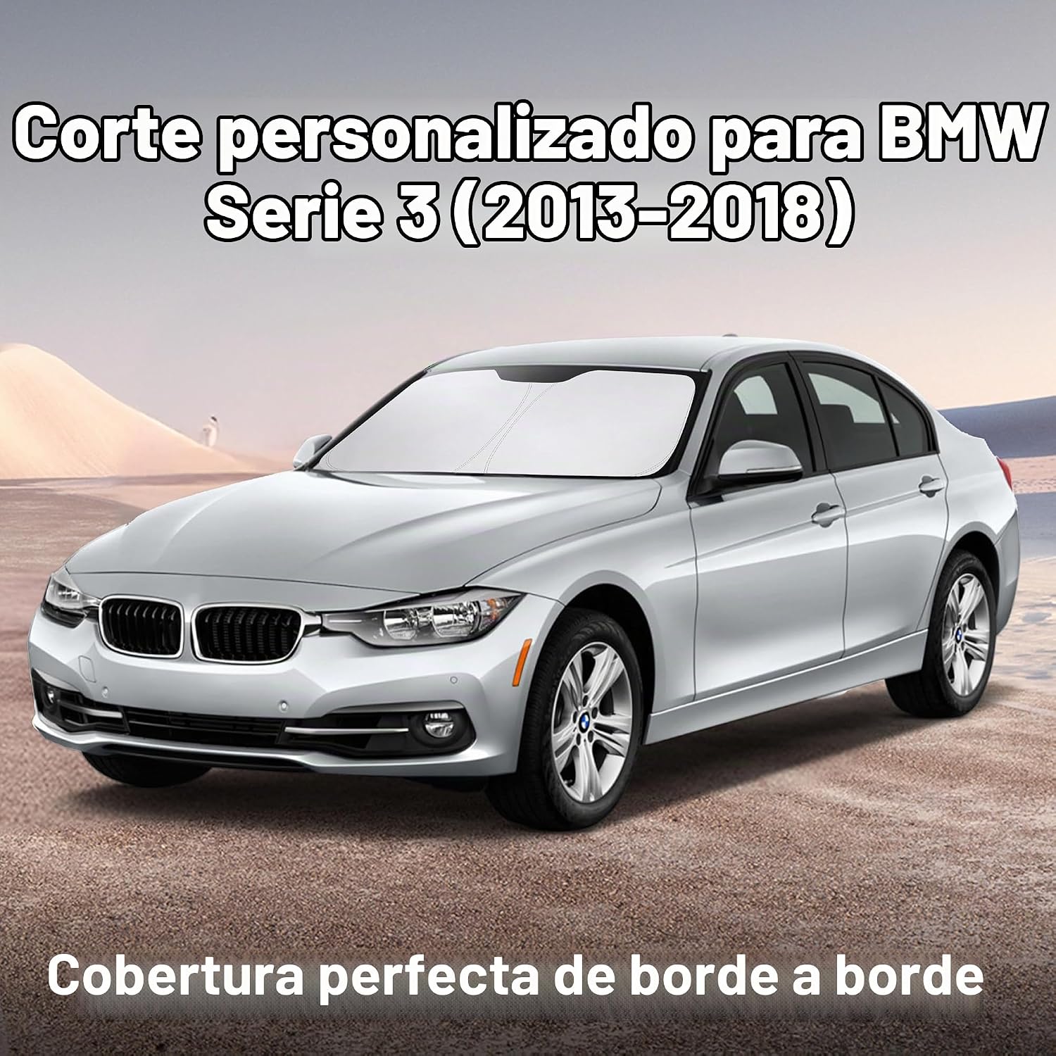 PARASOL PARA PARABRISAS ECONOUR COMPATIBLE CON BMW SERIE 3 2013-2018 - 2