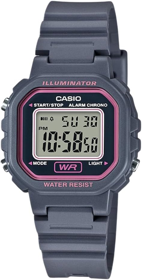 RELOJ DE PULSERA DIGITAL CASIO LA20WH PARA MUJER - 1