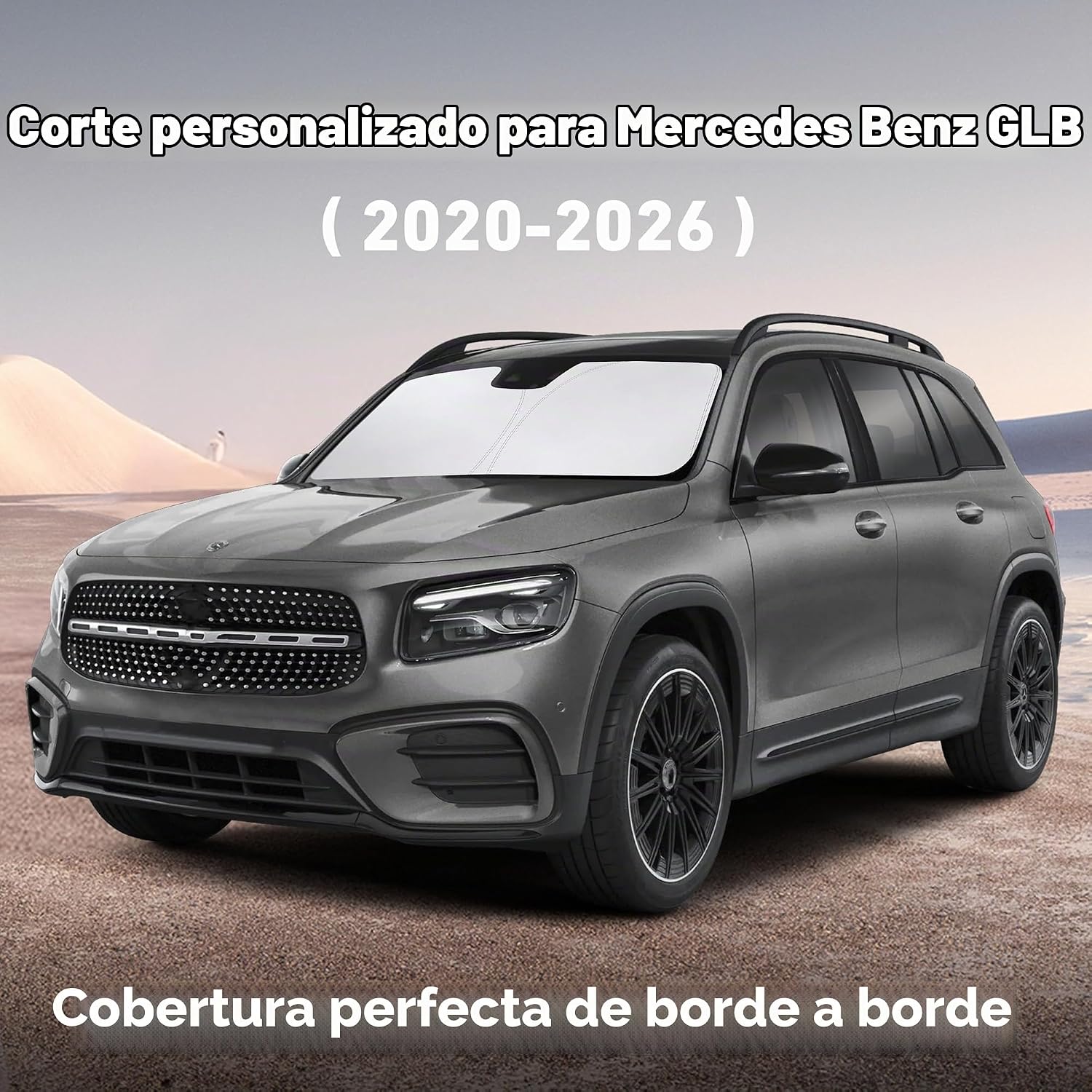 PARASOL PARA PARABRISAS ECONOUR COMPATIBLE CON MERCEDES BENZ GLB 2020-2026 - 2