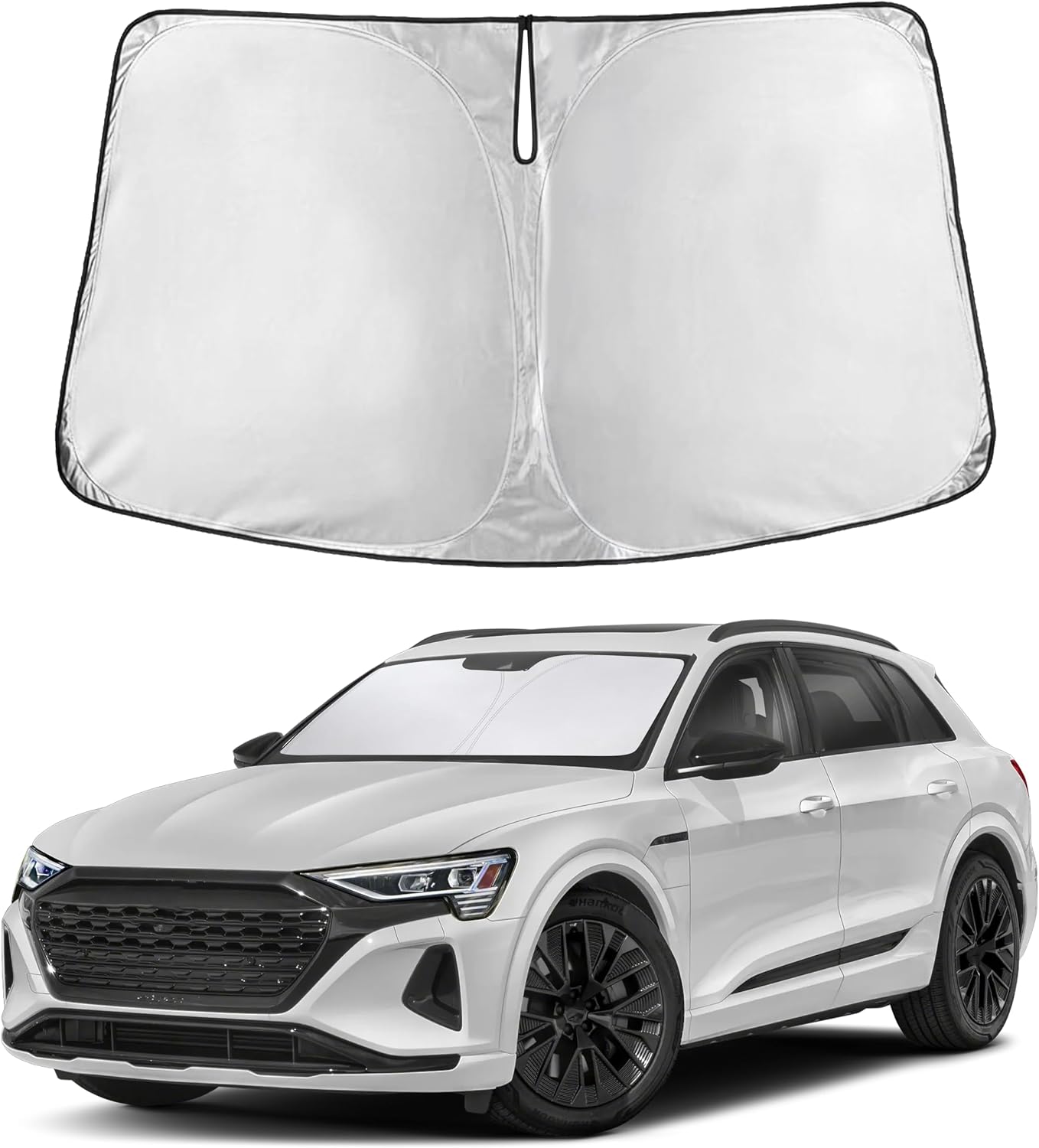 PARASOL PARA PARABRISAS ECONOUR COMPATIBLE CON AUDI Q8 E-TRON 2019-2026 - 1