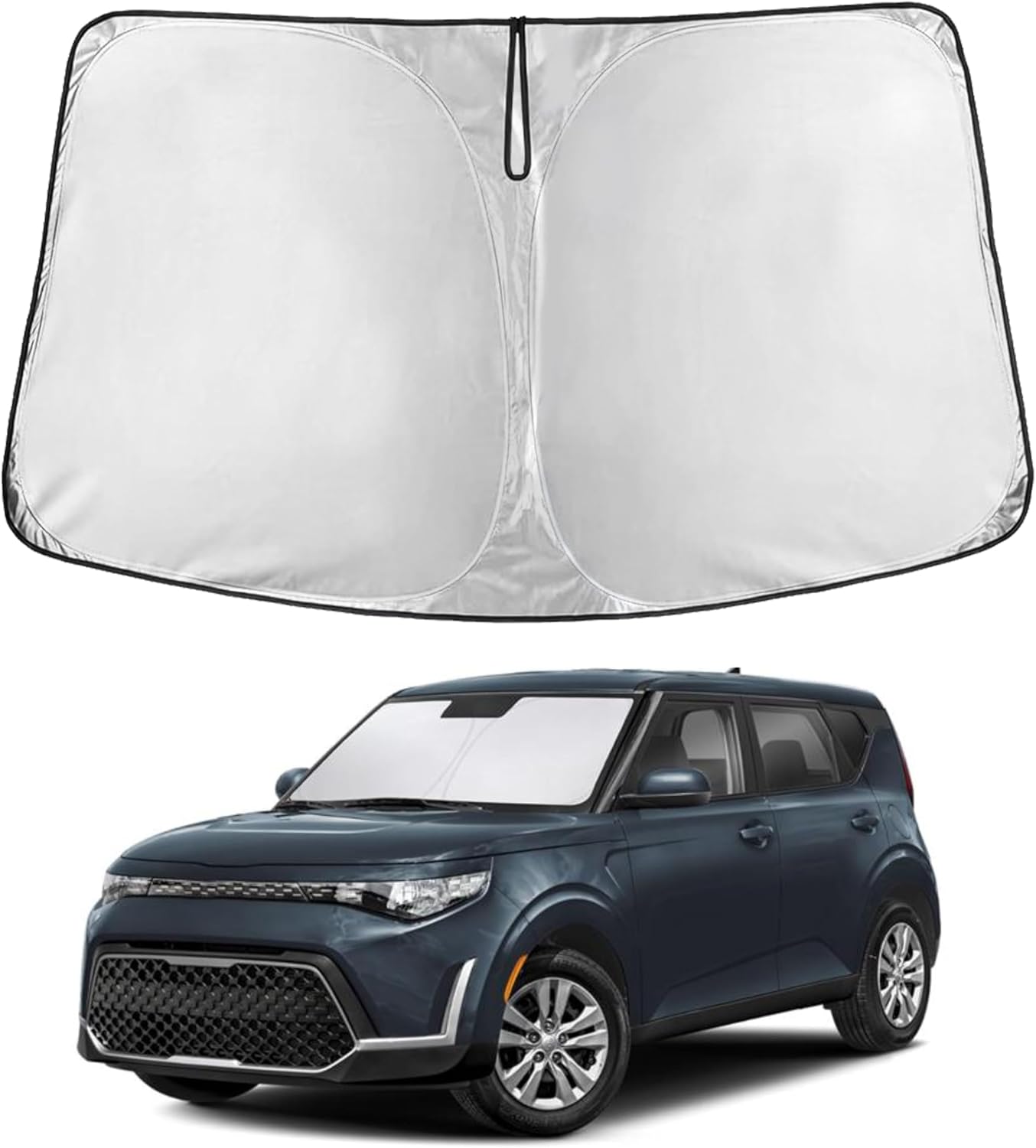 PARASOL PARA PARABRISAS ECONOUR COMPATIBLE CON KIA SOUL 2020-2026 - 1