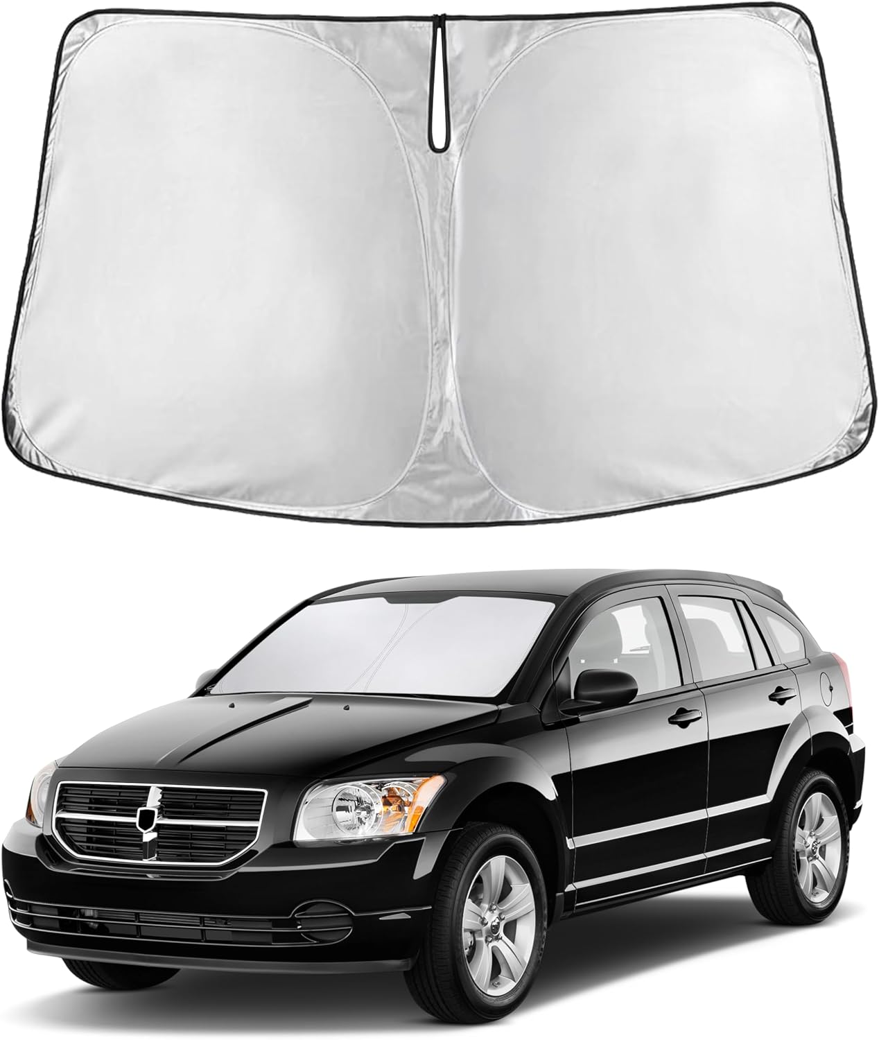 PARASOL PARA PARABRISAS ECONOUR COMPATIBLE CON DODGE CALIBER 2007-2012 - 1