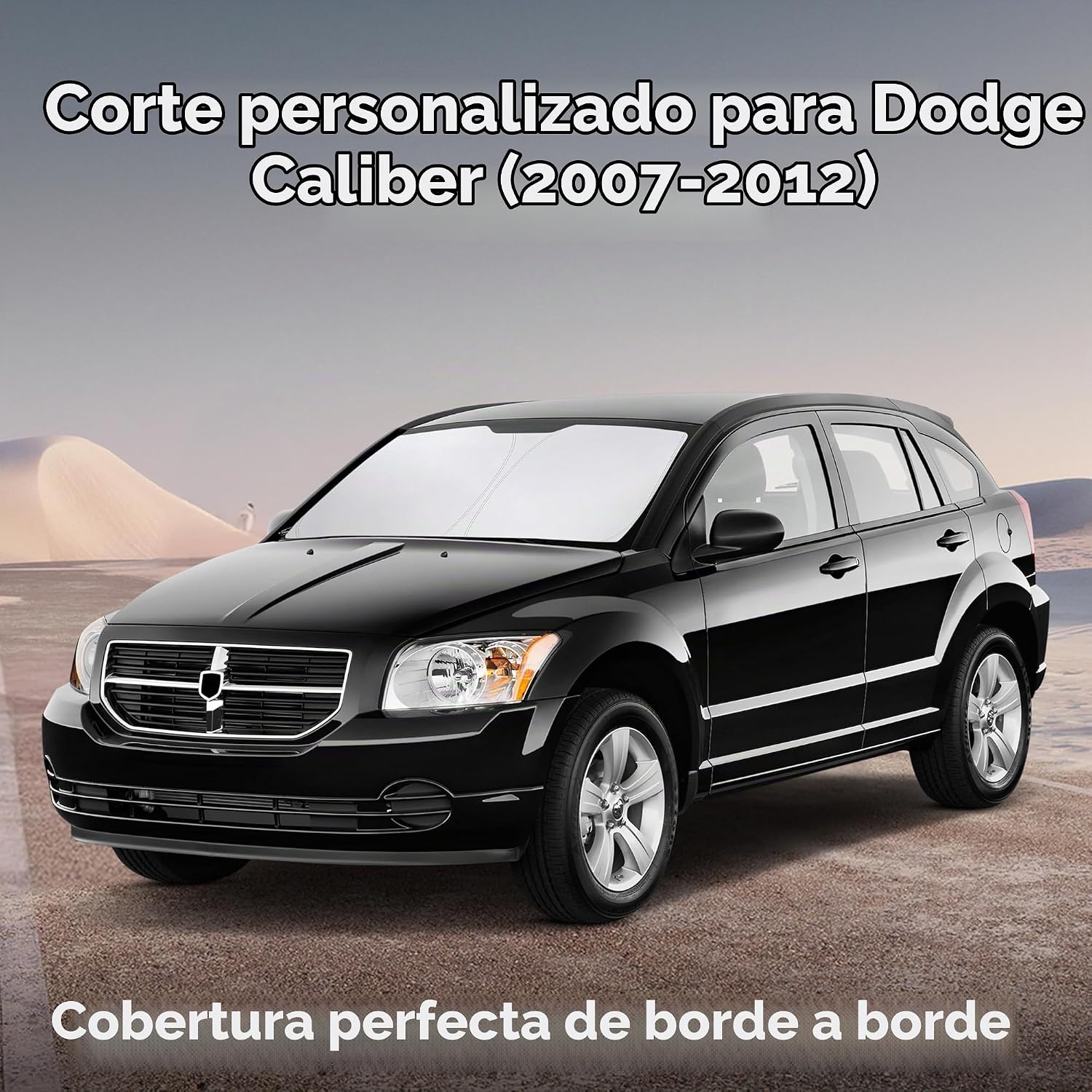 PARASOL PARA PARABRISAS ECONOUR COMPATIBLE CON DODGE CALIBER 2007-2012 - 2