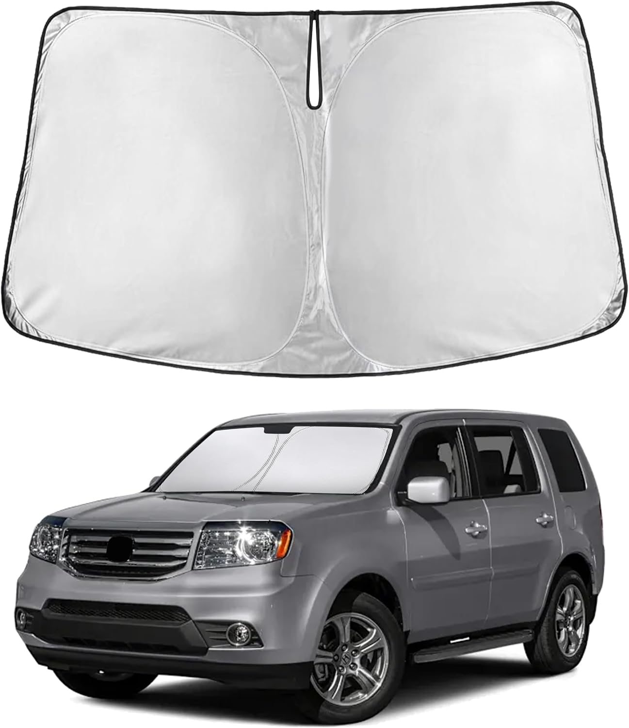 PARASOL PARA PARABRISAS ECONOUR COMPATIBLE CON HONDA PILOT 2009-2015 - 1