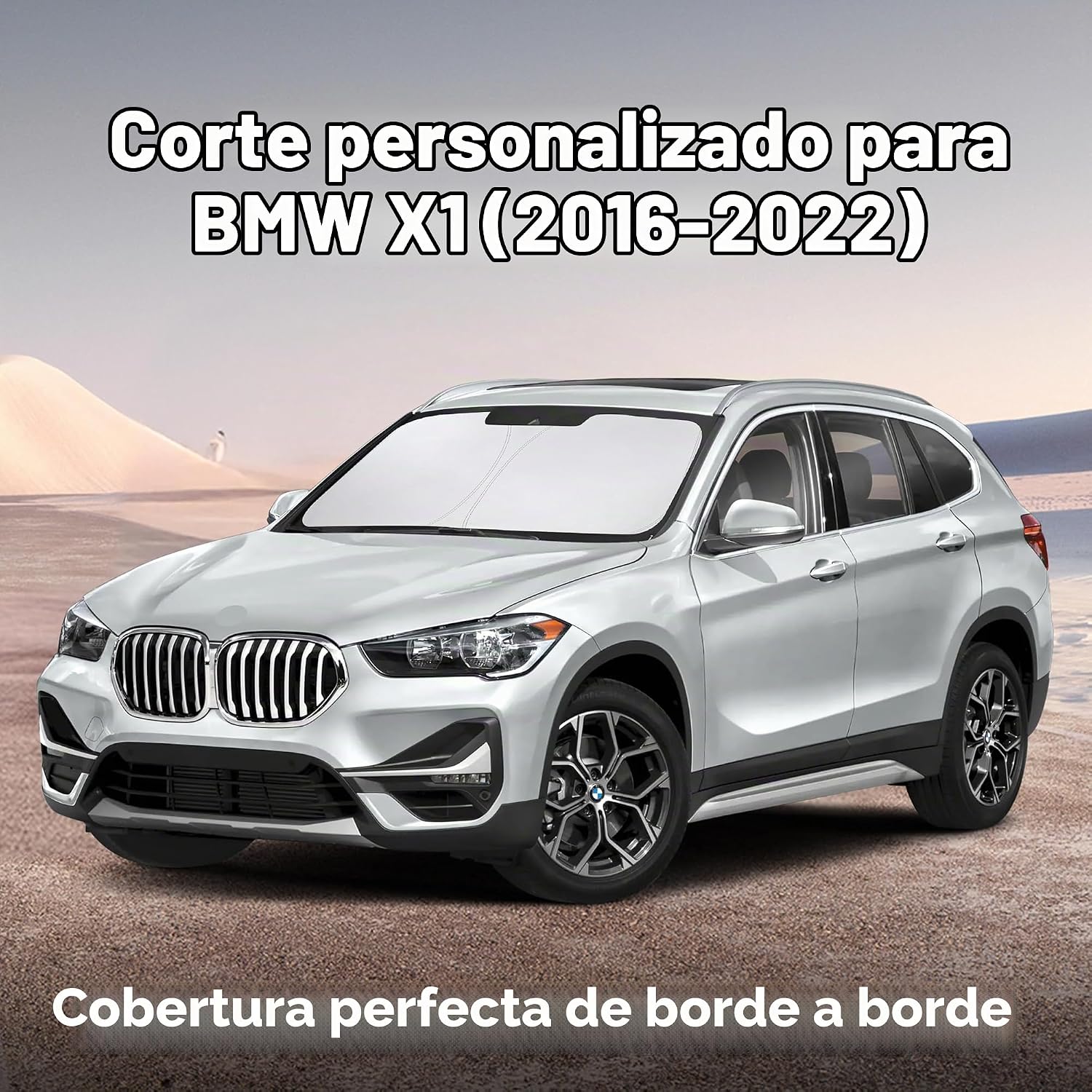 PARASOL PARA PARABRISAS ECONOUR COMPATIBLE CON BMW X1 2016-2022 - 2